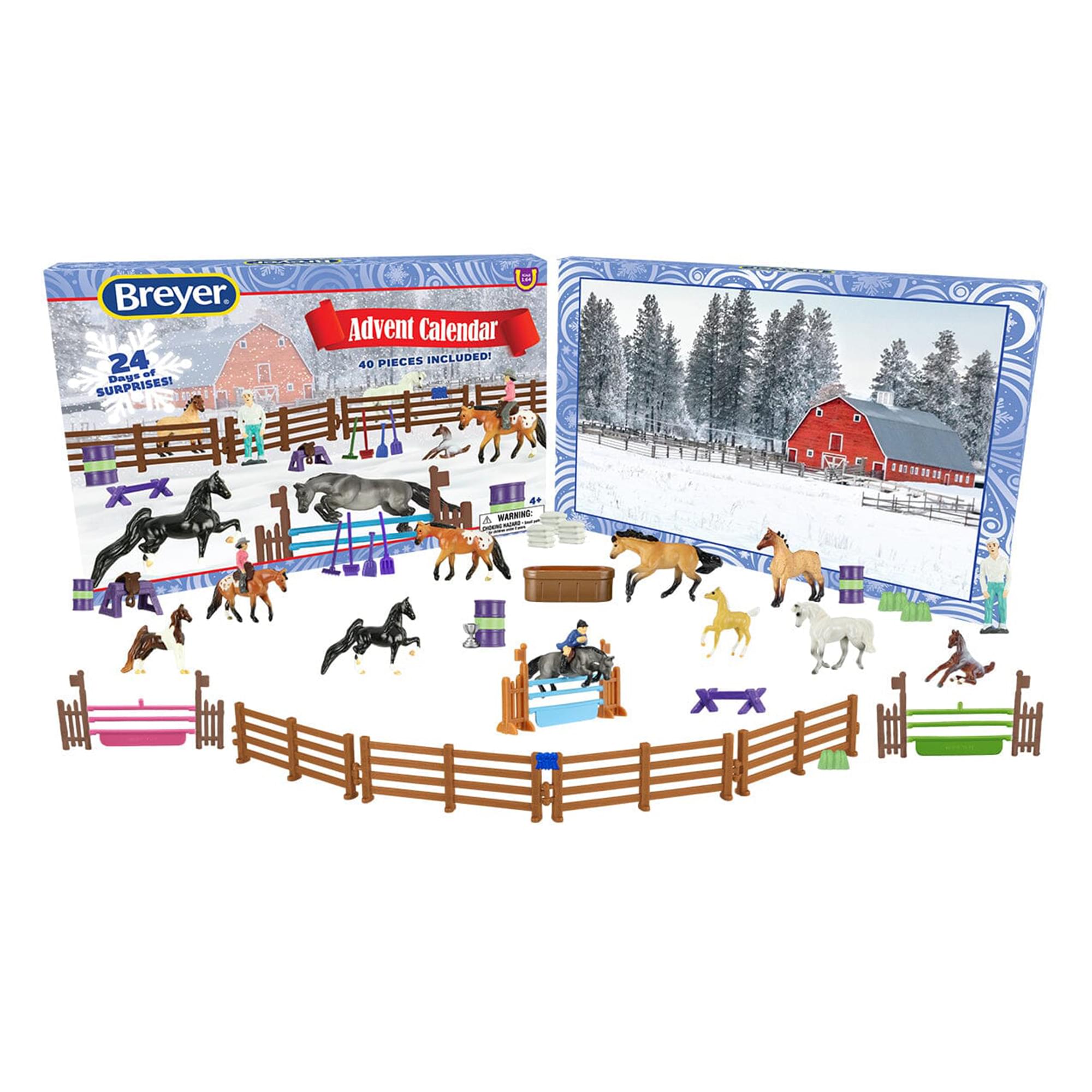 Breyer 2023 Holiday Advent Calendar | Horse Play Set