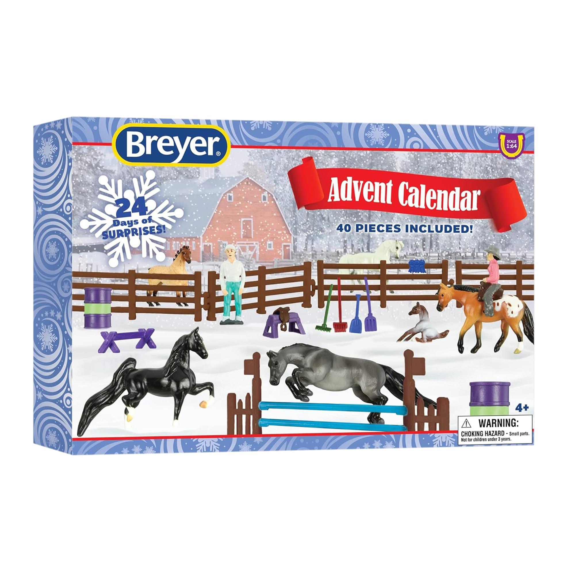 Breyer 2023 Holiday Advent Calendar | Horse Play Set