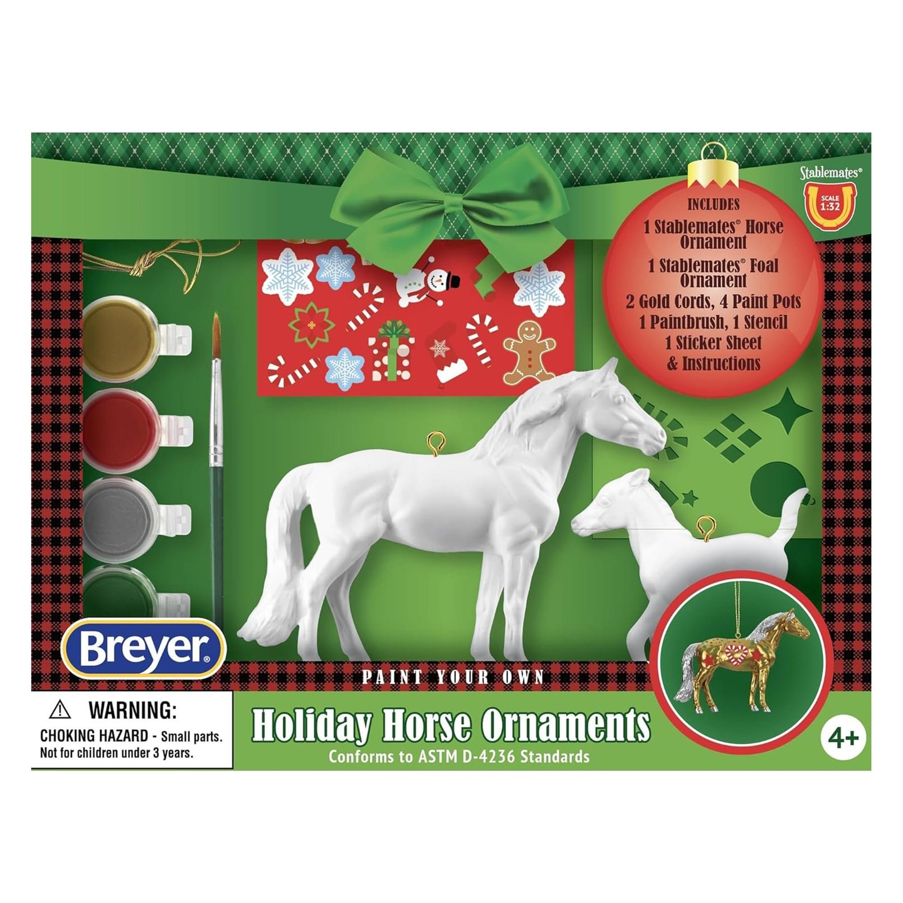 Breyer Paint Your Horse Ornament Craft Kit