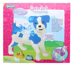 Breyer Luck Acres Sprocket Color Change Bath Puppy