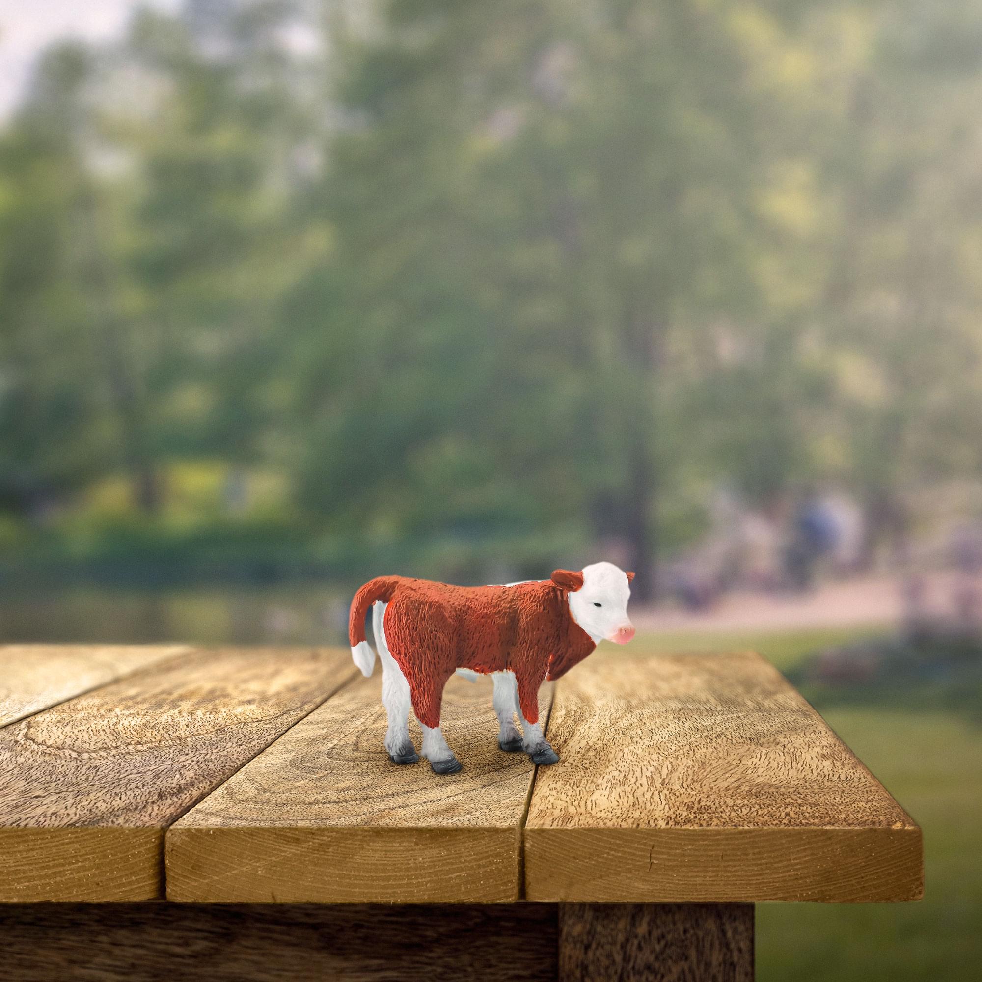 CollectA Farm Life Collection Miniature Figure | Hereford Calf