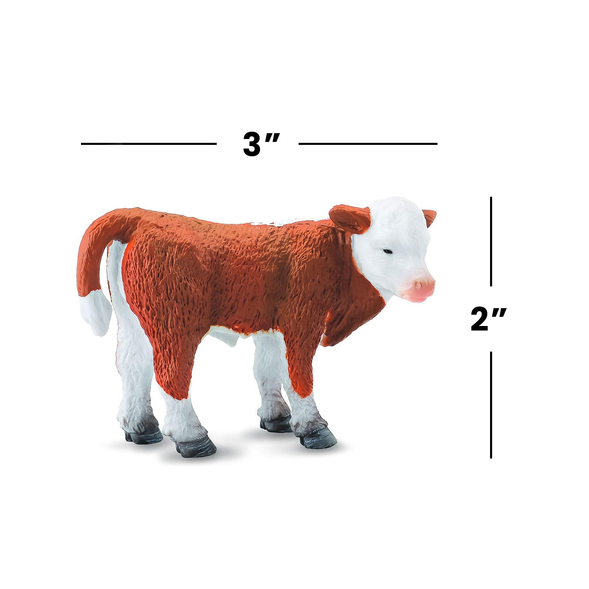 CollectA Farm Life Collection Miniature Figure | Hereford Calf