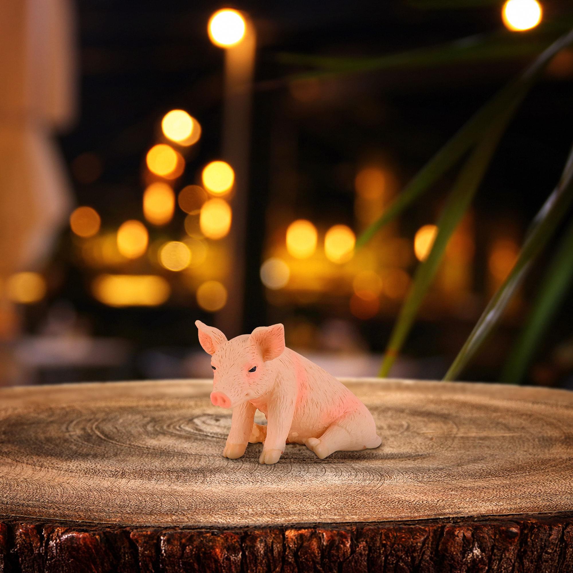 CollectA Farm Life Collection Miniature Figure | Sitting Piglet