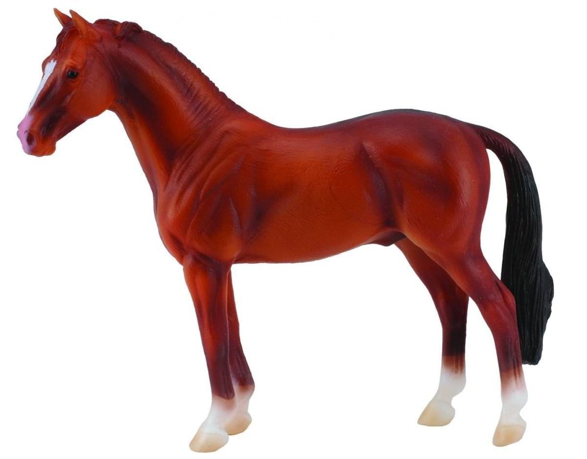 Breyer CollectA Series Chestnut Hanoverian Stallion Model Horse