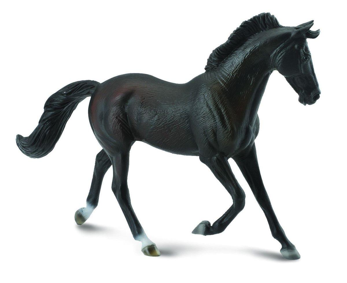 Breyer CollectA Series Black Thoroughbred Mare Model Horse
