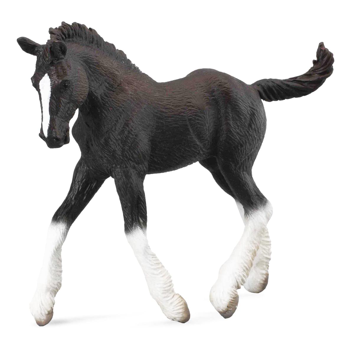 Breyer Corral Pals Horse Collection Black Shire Foal Model Horse