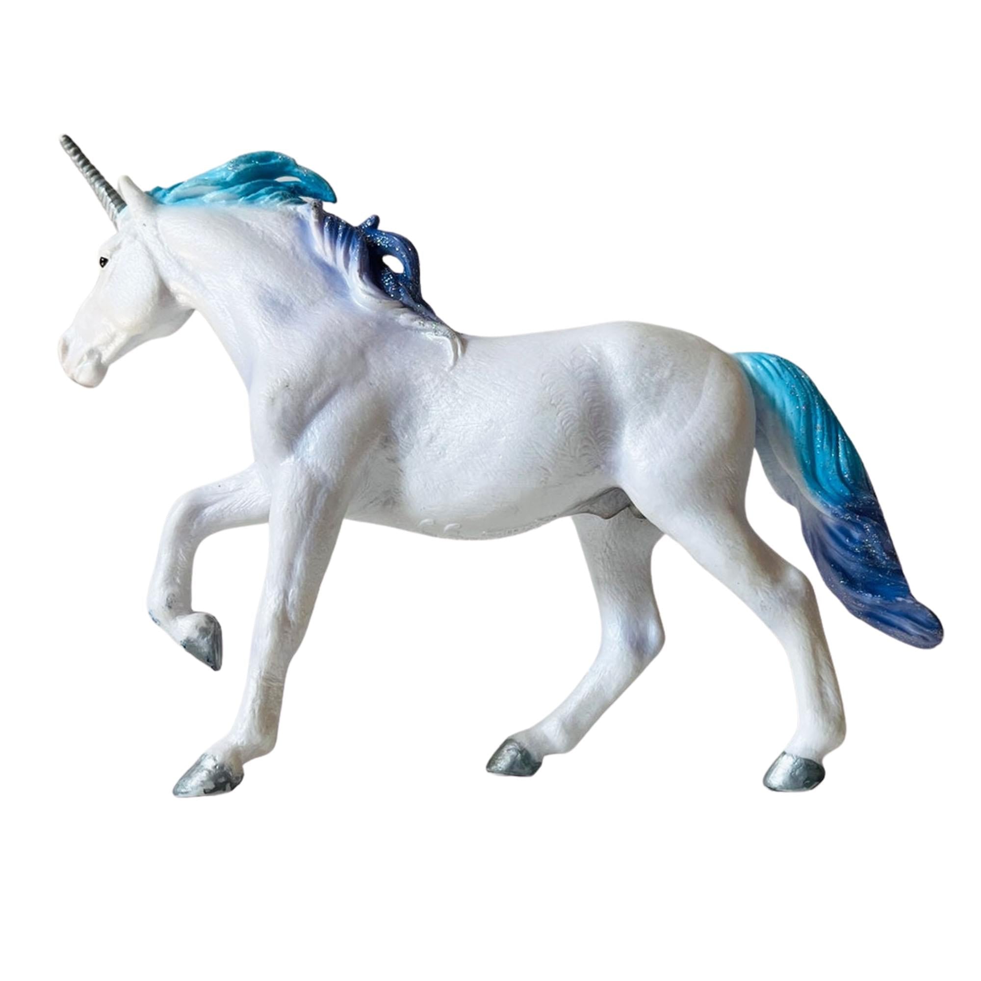 Breyer CollectA 1:18 Scale Model Horse | Unicorn Stallion Rainbow