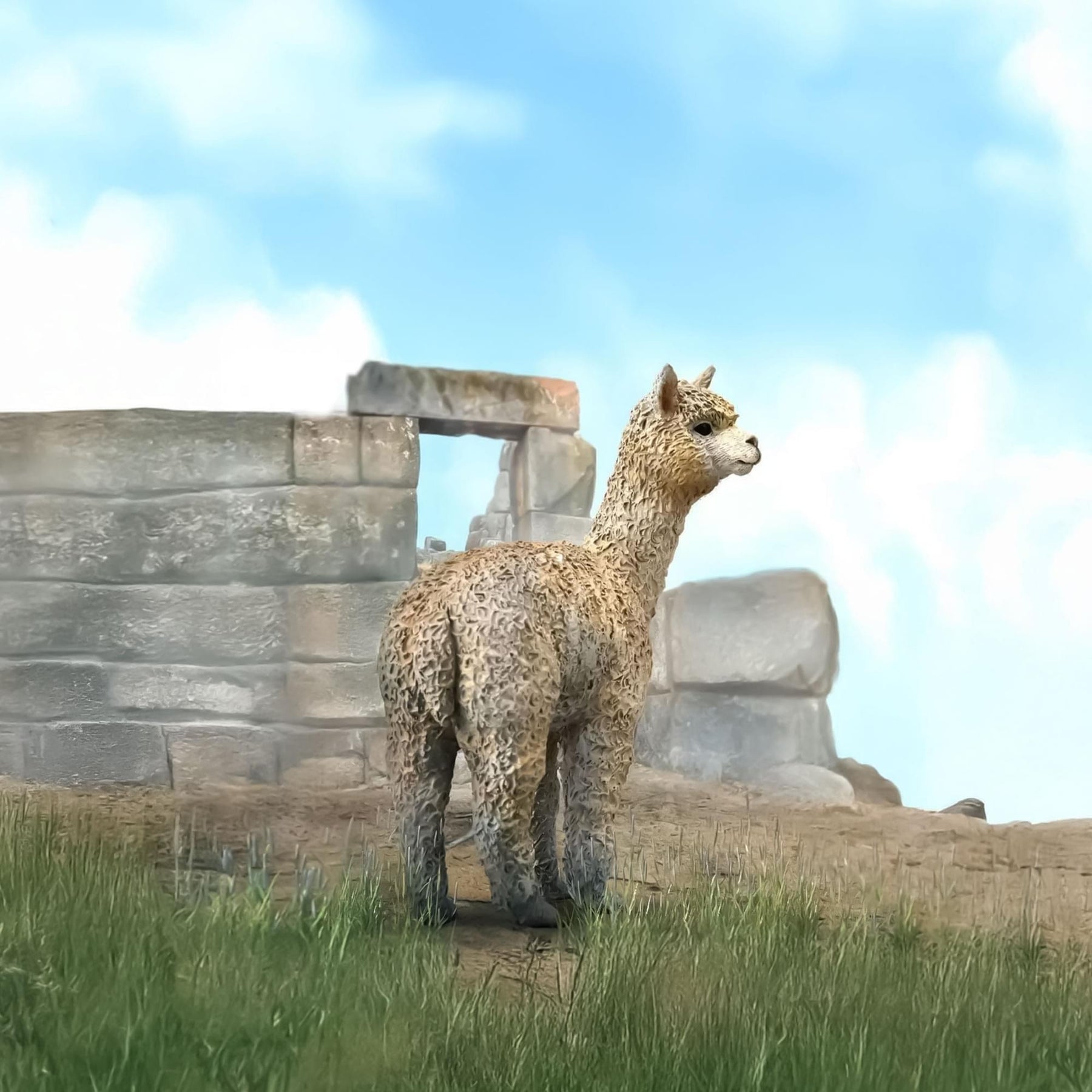 CollectA Farm Life Collection Miniature Figure | Alpaca