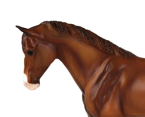 Breyer 1:12 Classics Chestnut Quarter Horse Model Horse