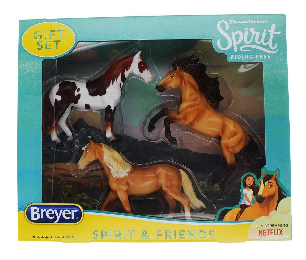 Breyer Spirit Riding Free Spirit & Friends Model Horse Gift Set