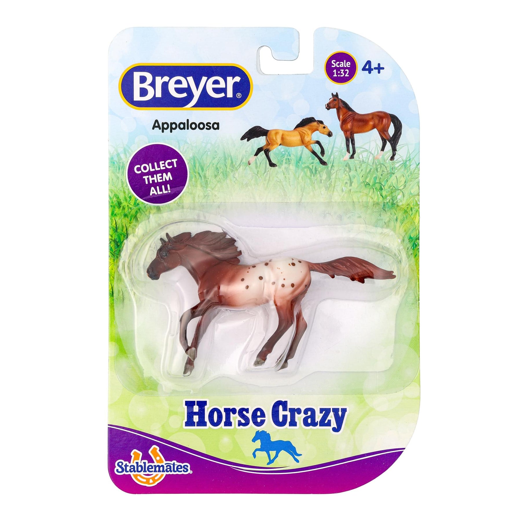 Breyer Stablemates Horse Crazy 1:32 Scale Model Horse | Appaloosa