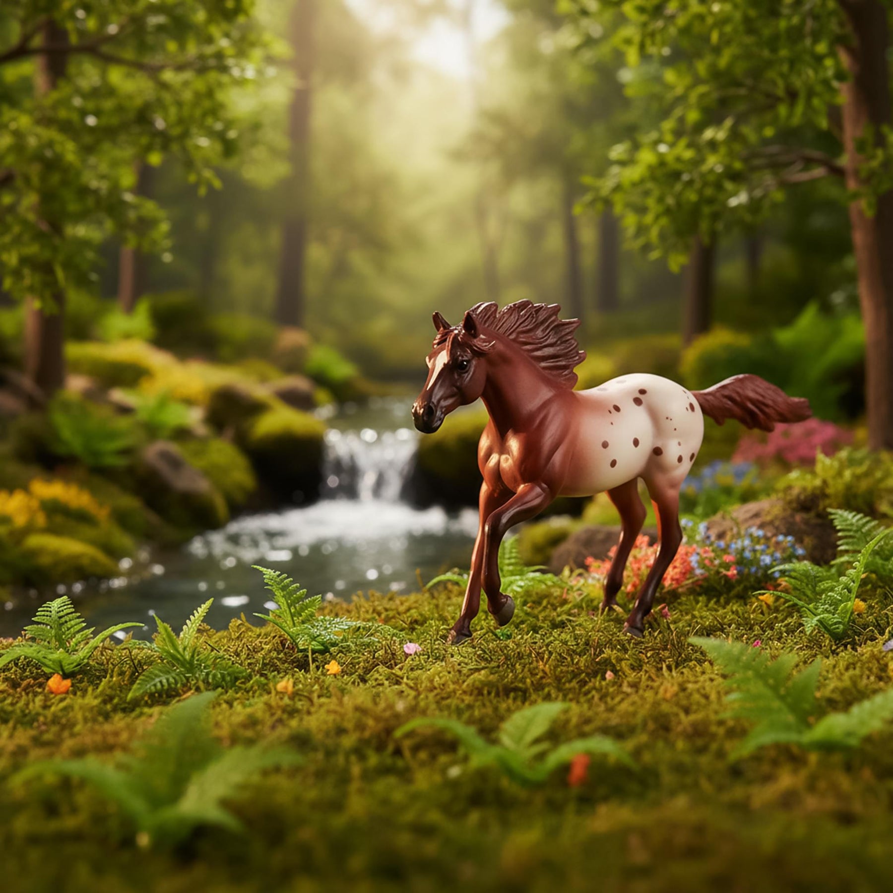 Breyer Stablemates Horse Crazy 1:32 Scale Model Horse | Appaloosa