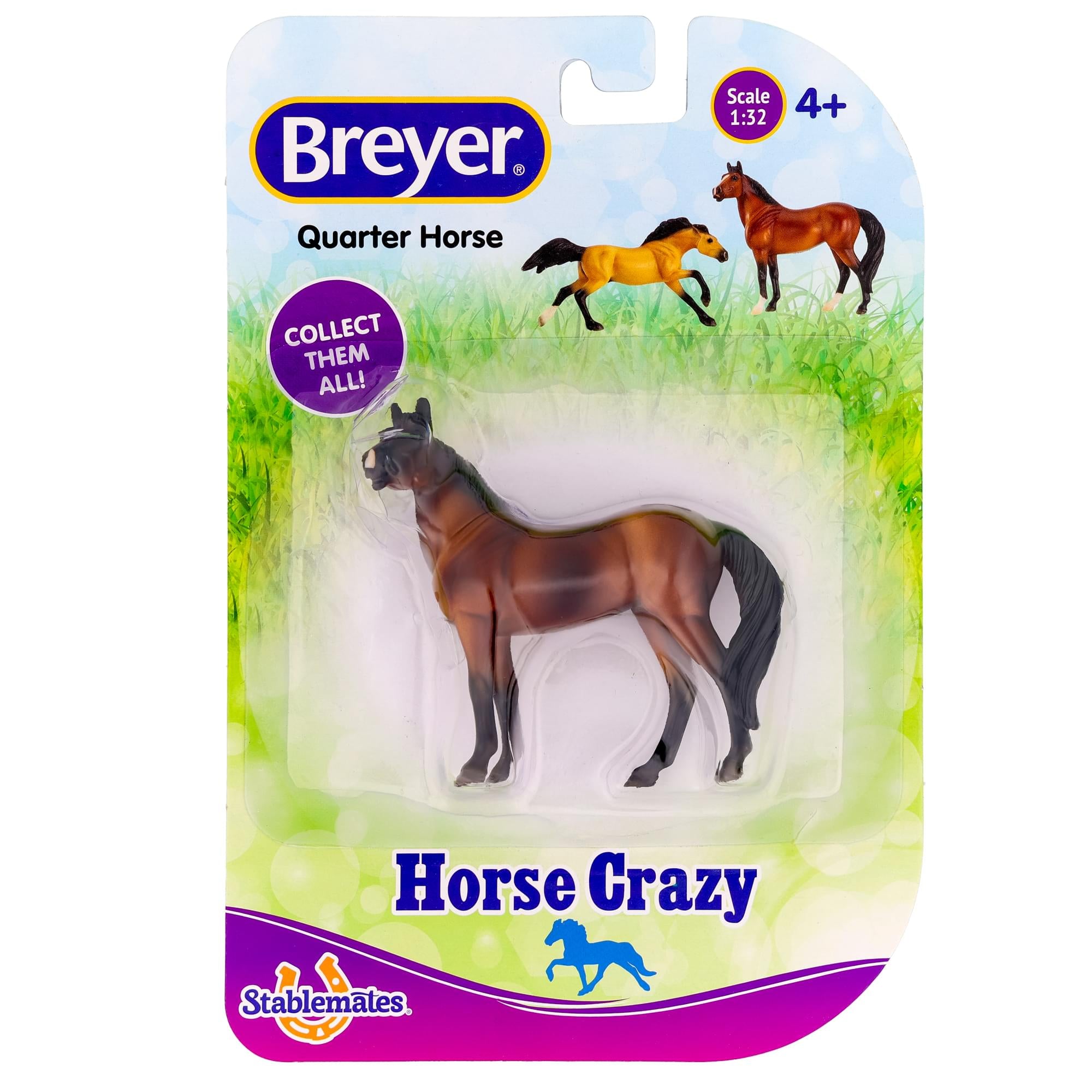 Breyer Stablemates Horse Crazy 1:32 Scale Model Horse | Quarter Horse