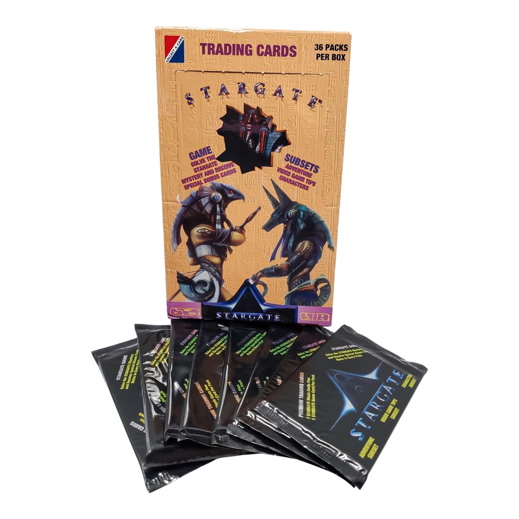 Stargate 1994 Collect-A-Card Trading Card Box | 36 Packs