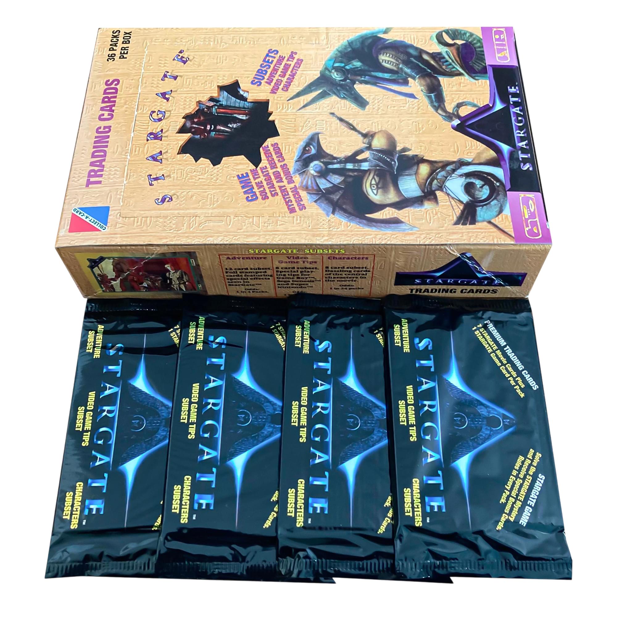 Stargate 1994 Collect-A-Card Trading Card Box | 36 Packs