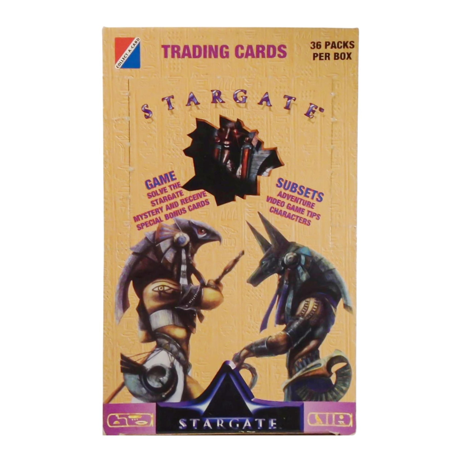 Stargate 1994 Collect-A-Card Trading Card Box | 36 Packs