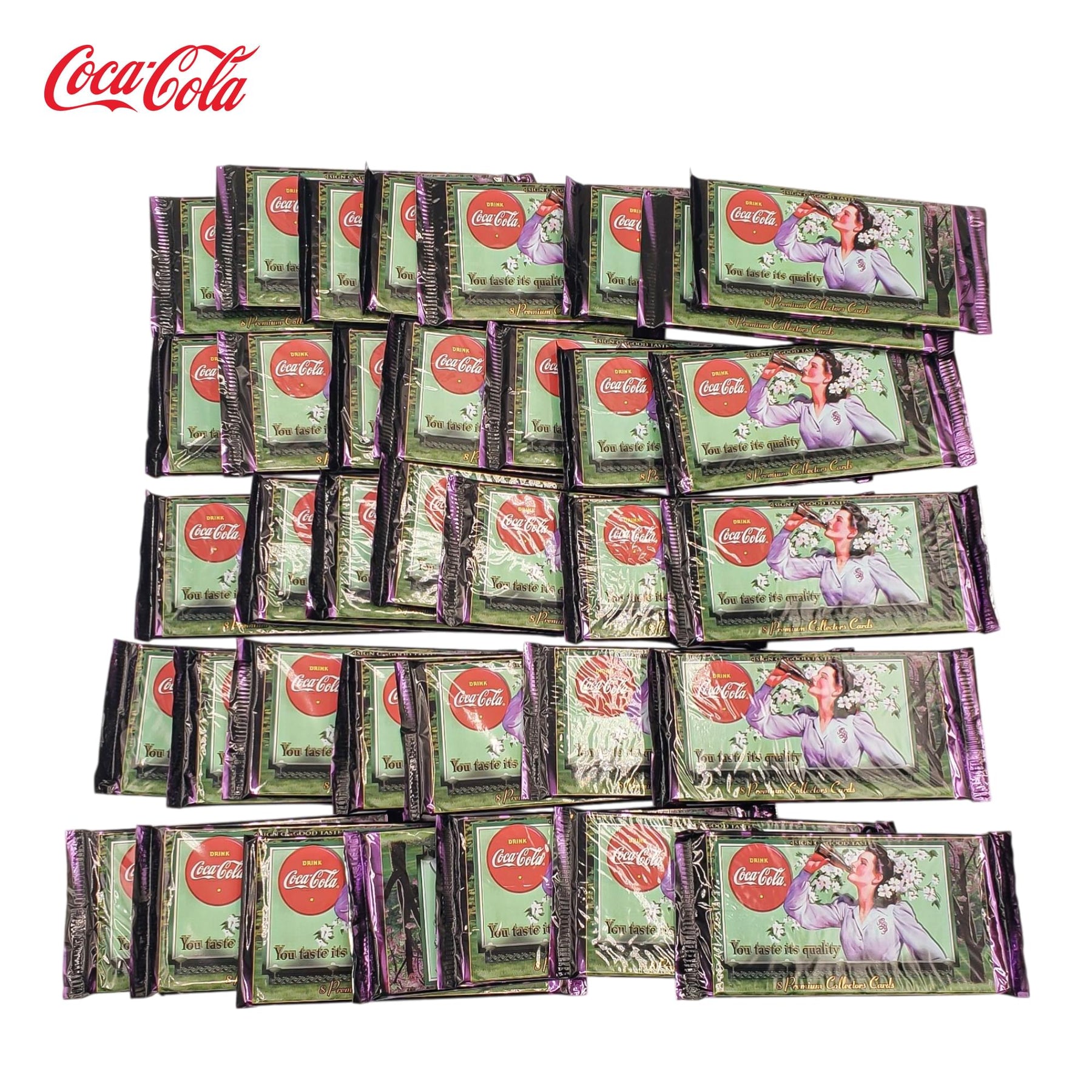 Coca-Cola 1995 Sign Of Good Taste Collect-A-Card Sealed Box | 36 Packs
