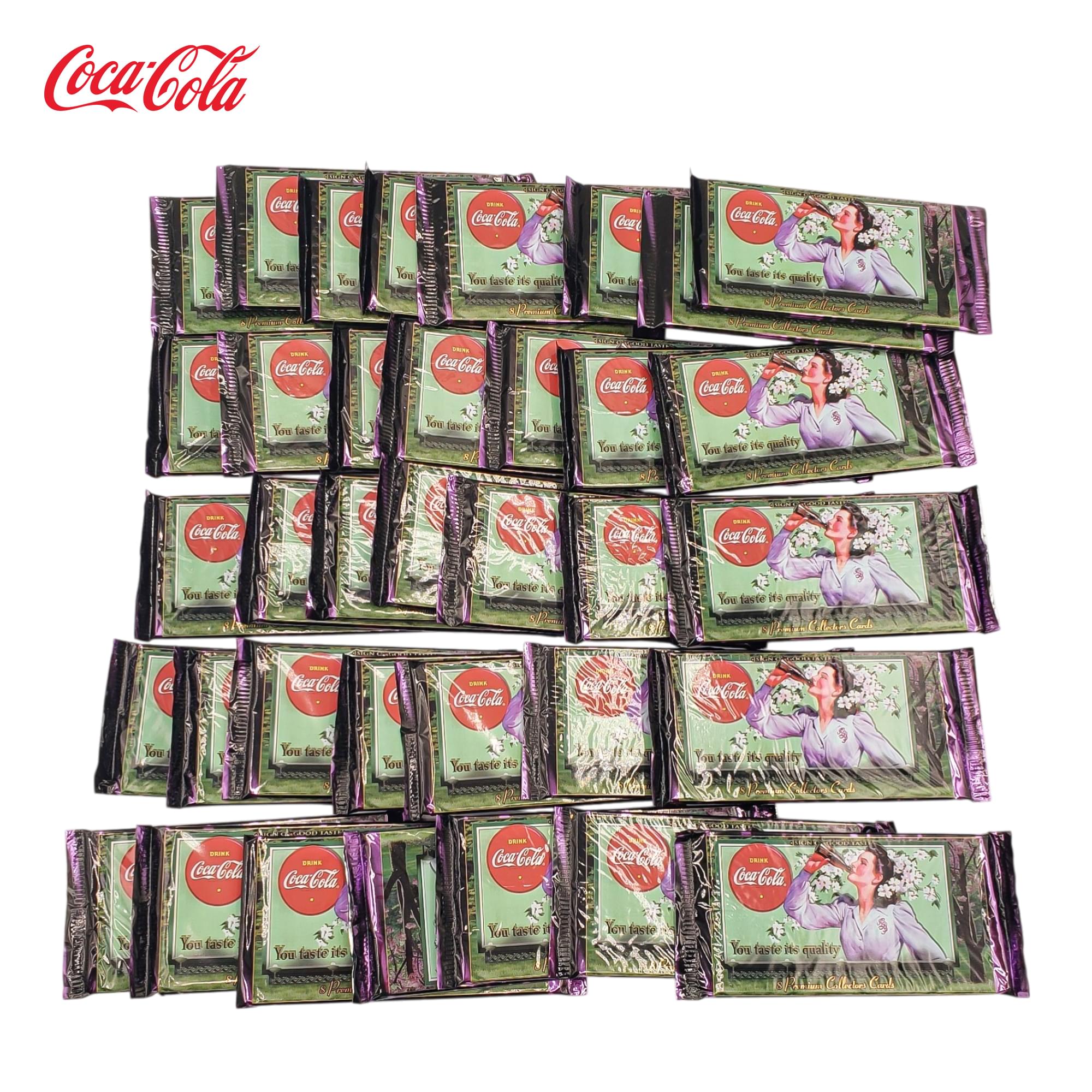 Coca-Cola 1995 Sign Of Good Taste Collect-A-Card Sealed Box | 36 Packs