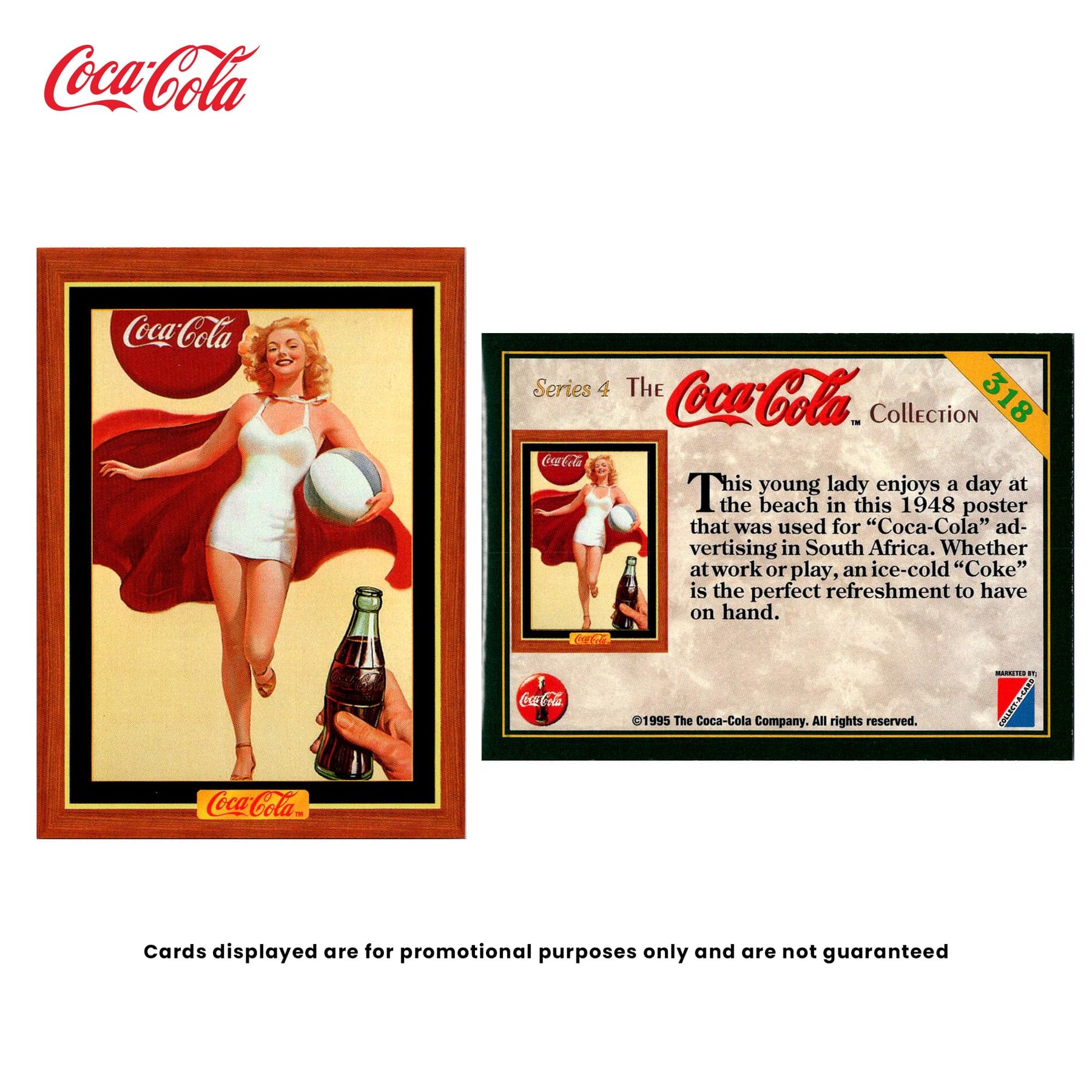 Coca-Cola 1995 Sign Of Good Taste Collect-A-Card Sealed Box | 36 Packs