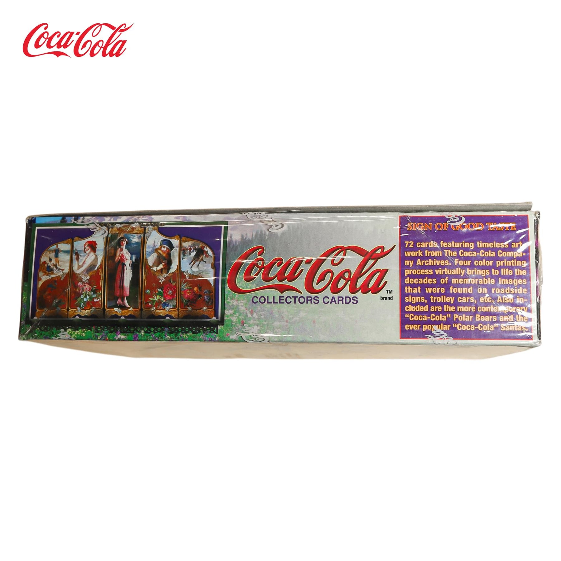 Coca-Cola 1995 Sign Of Good Taste Collect-A-Card Sealed Box | 36 Packs
