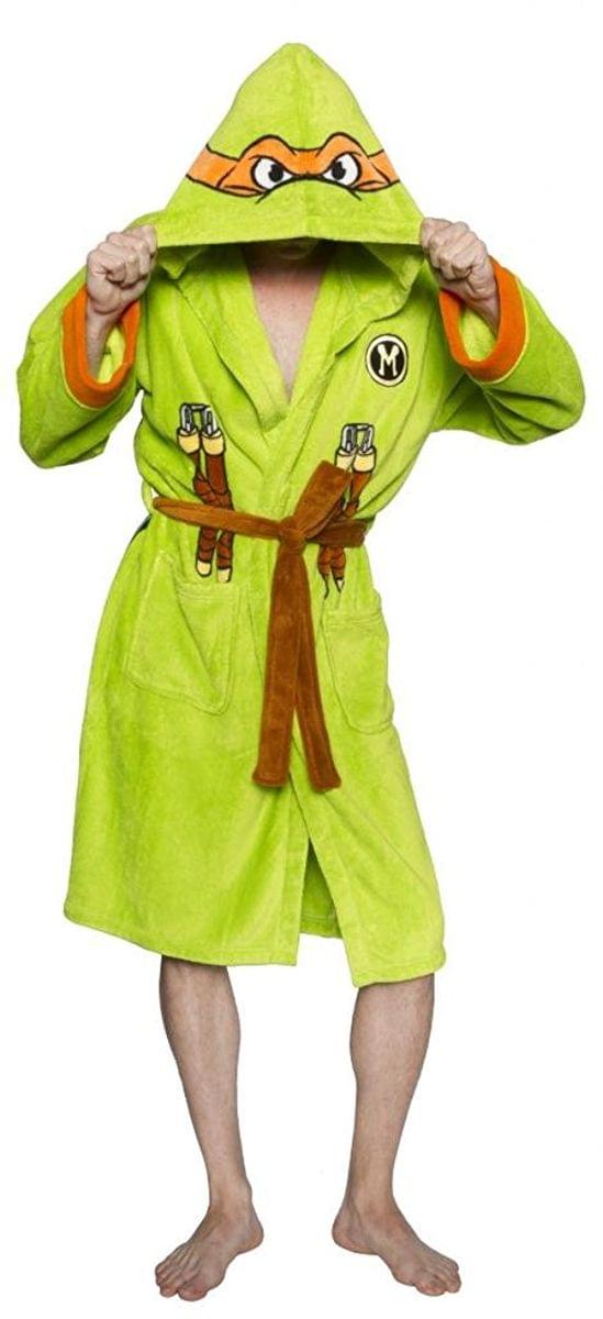 Teenage Mutant Ninja Turtles Adult Costume Robe, Michelangelo