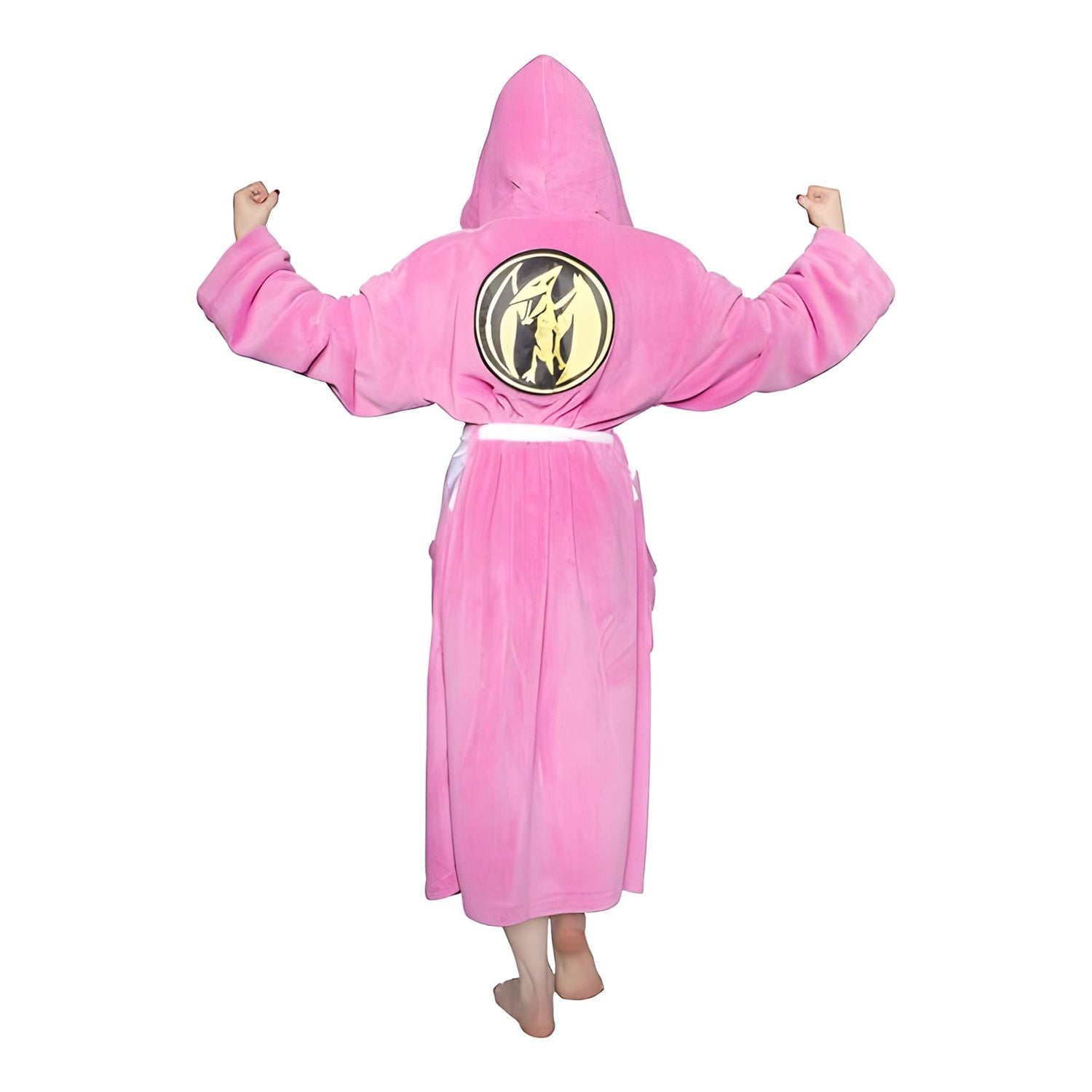 Power Rangers Adult Costume Robe, Pink | Free Shipping