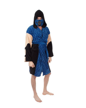 Mortal Kombat Adult Costume Robe, Sub-Zero