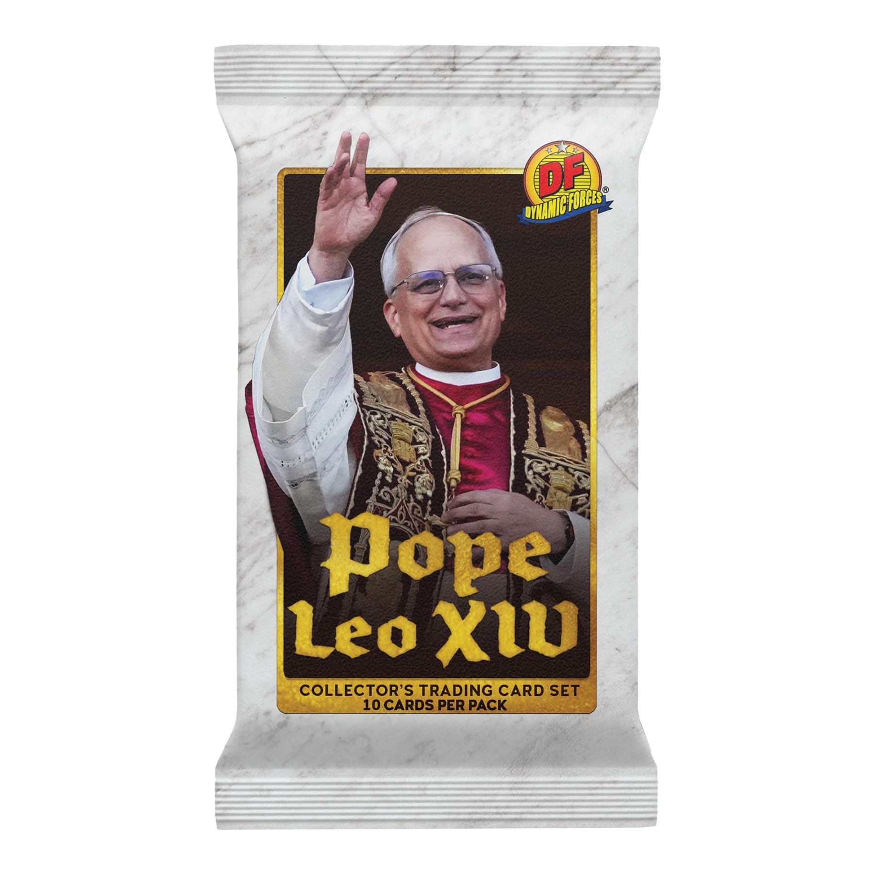 Pope Leo XIV Foil Collector Cards | 24 Packs