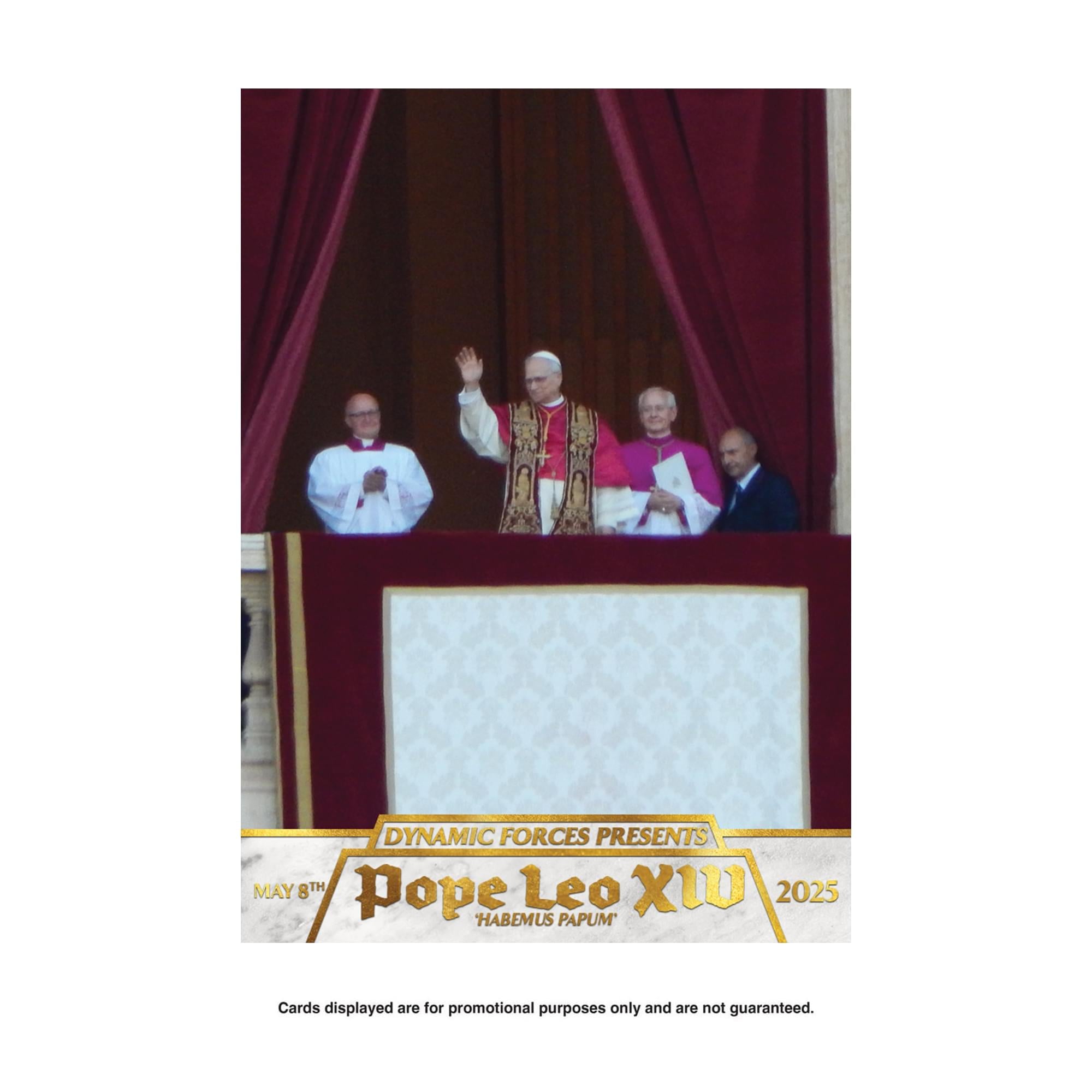 Pope Leo XIV Foil Collector Cards | 24 Packs