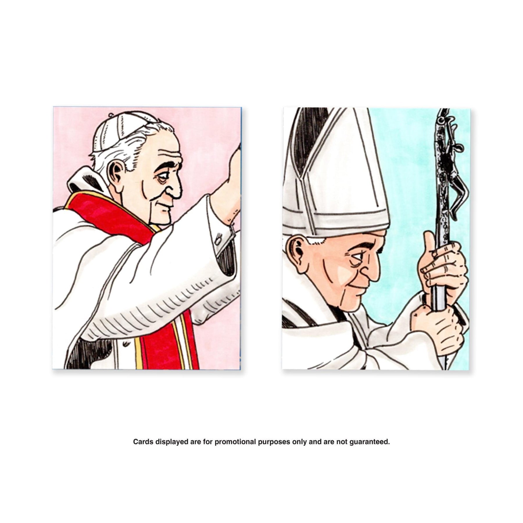 Pope Leo XIV Foil Collector Cards | 24 Packs