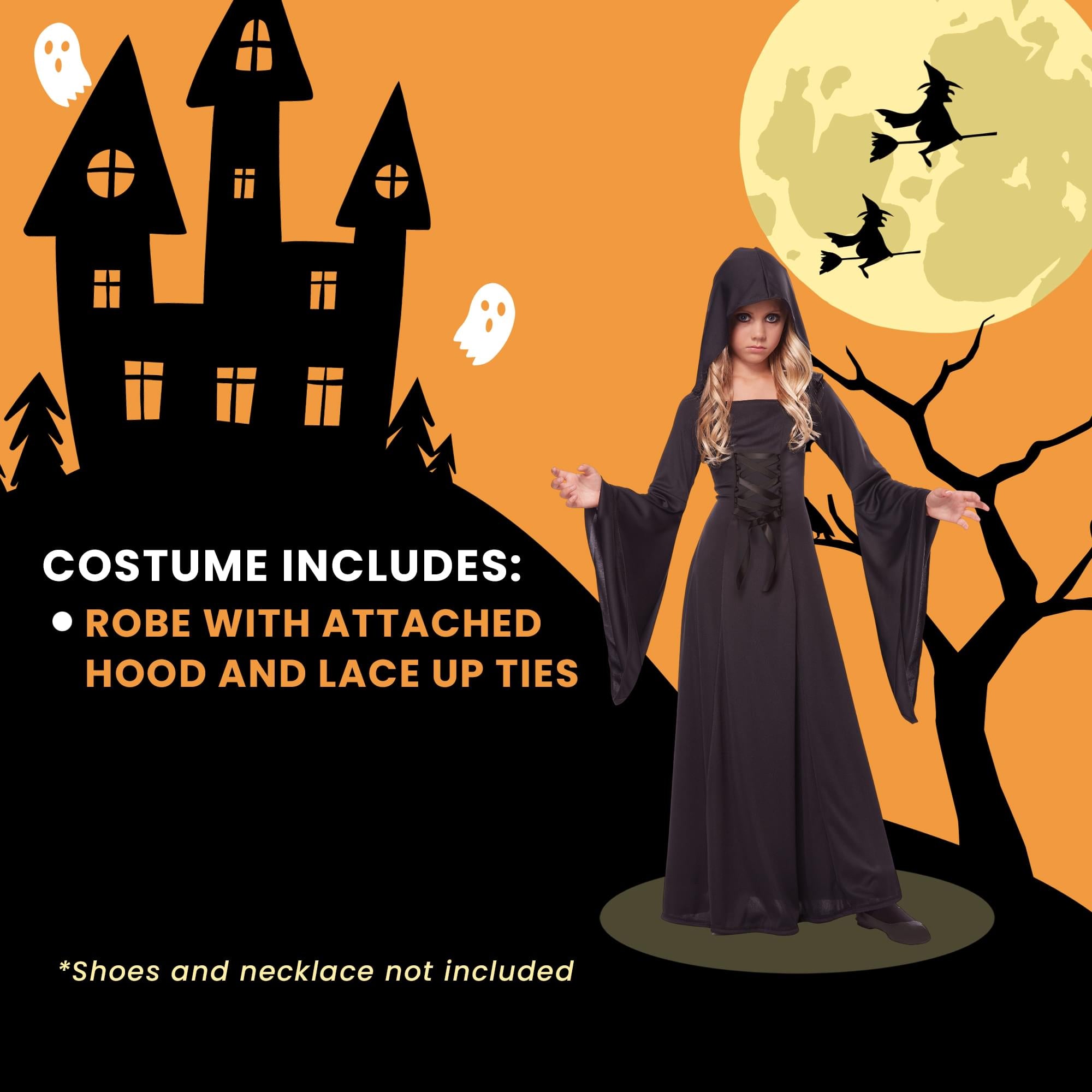 Hooded Robe Child Costume