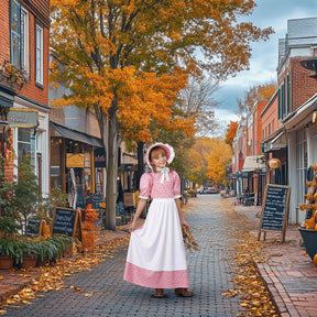 Early American Girl Child Costume