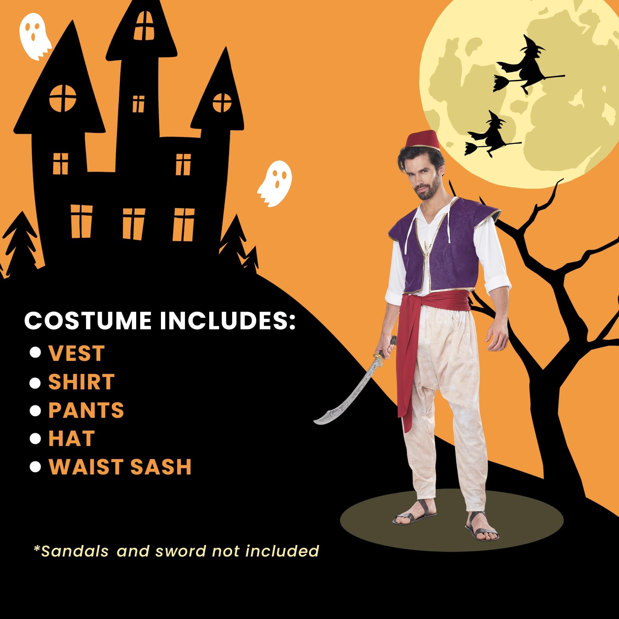 Arabian Folk Hero Adult Costume