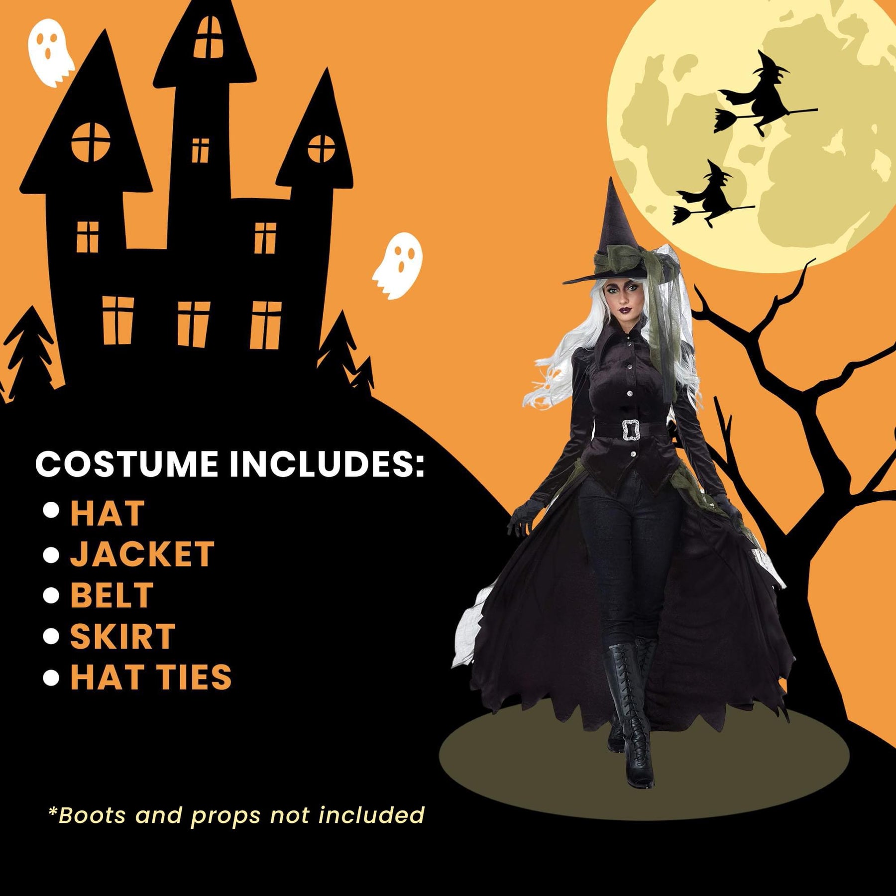 Gothic Witch Adult Costume