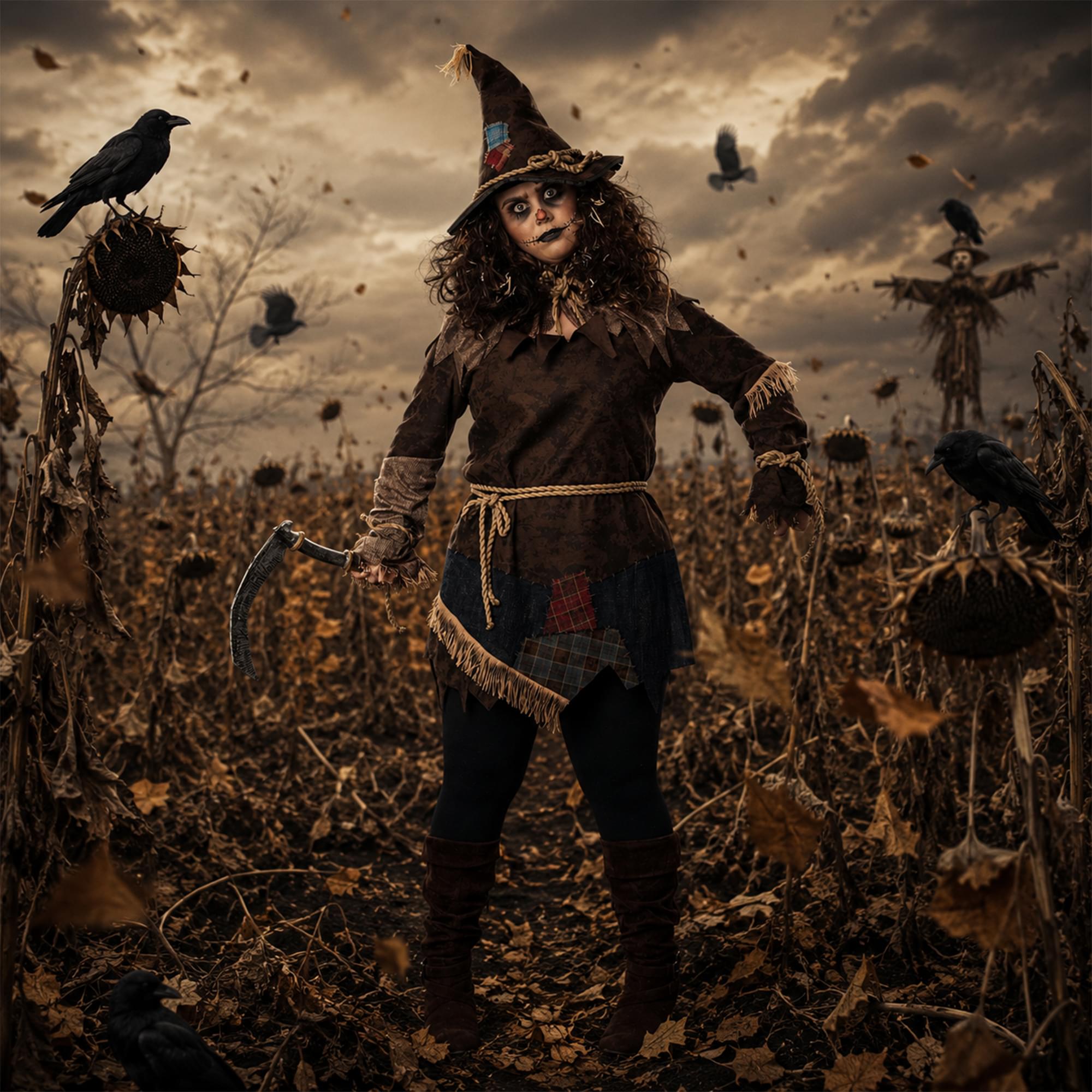 Creepy Scarecrow Adult Costume