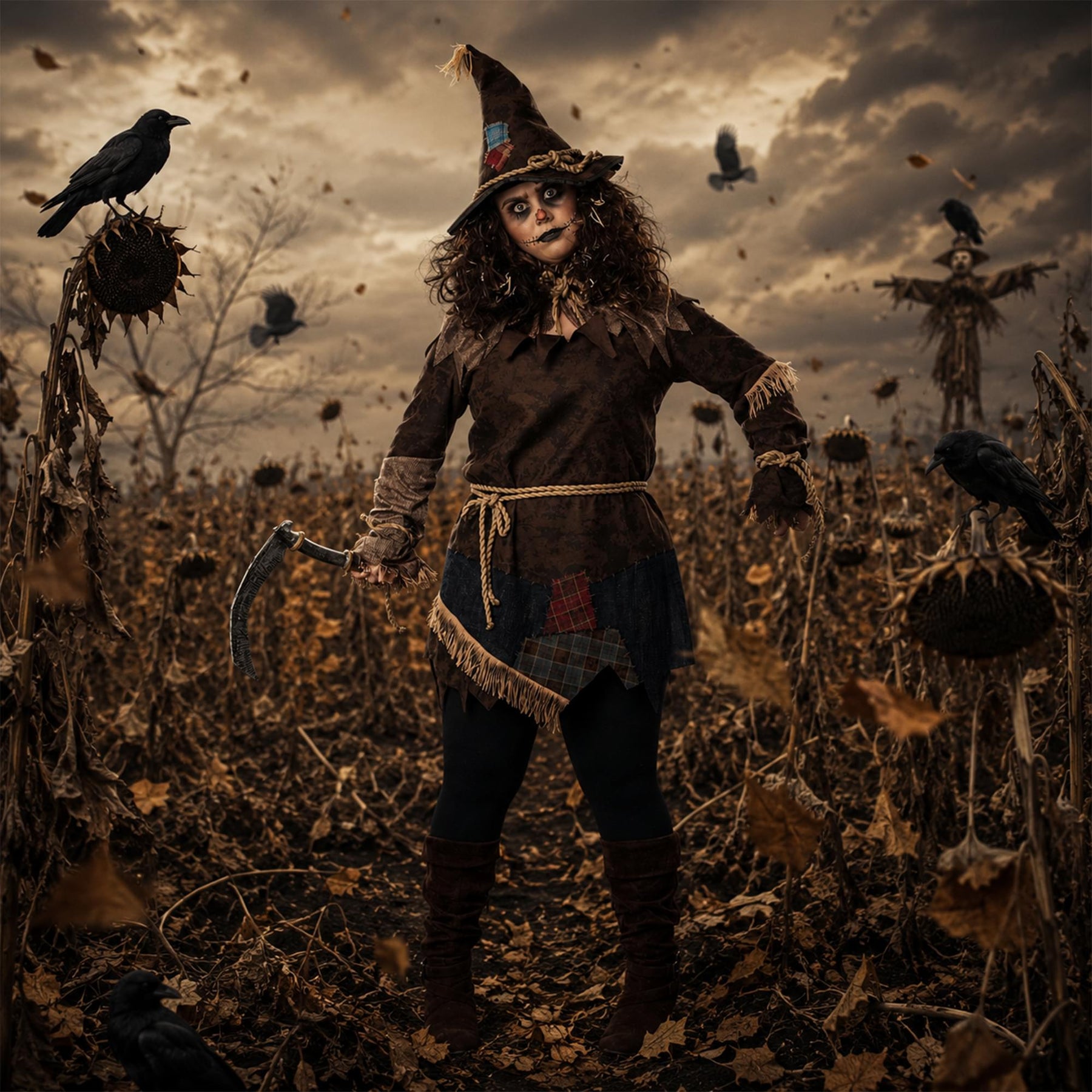 Creepy Scarecrow Adult Costume