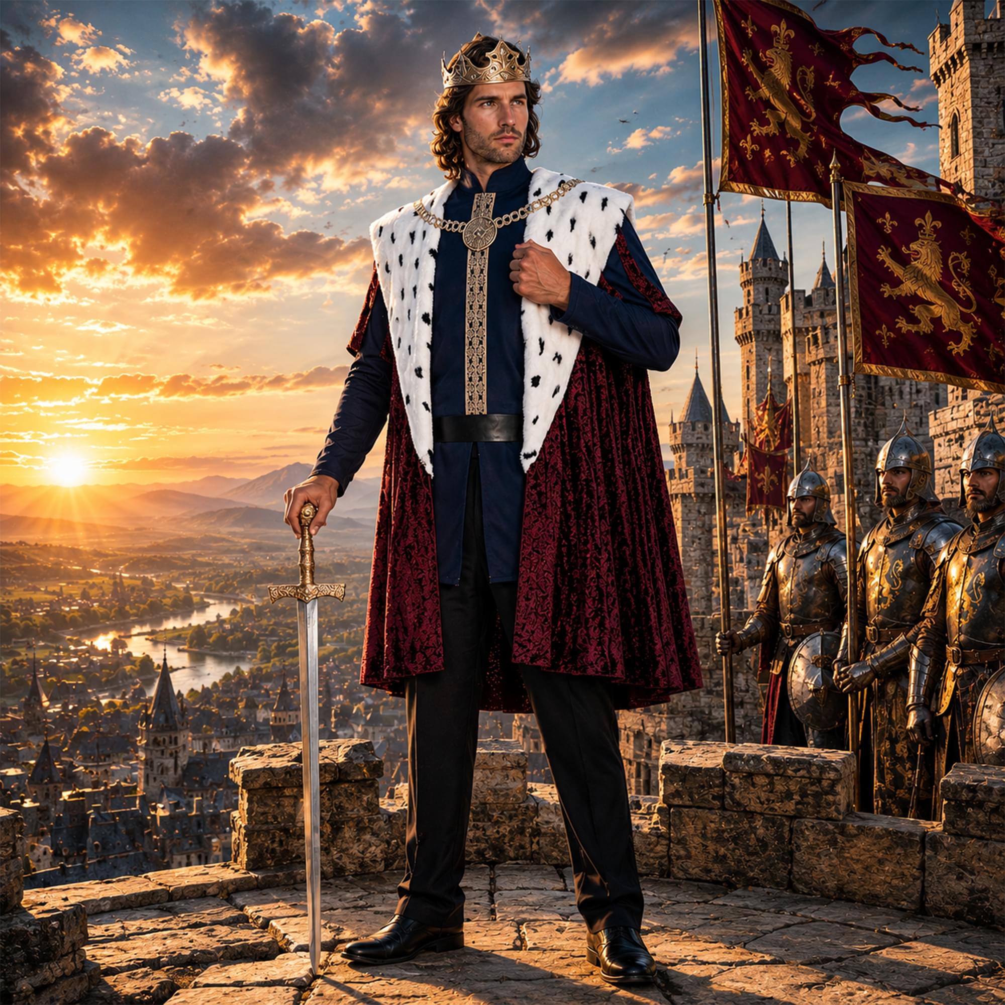 Royal Storybook King Costume