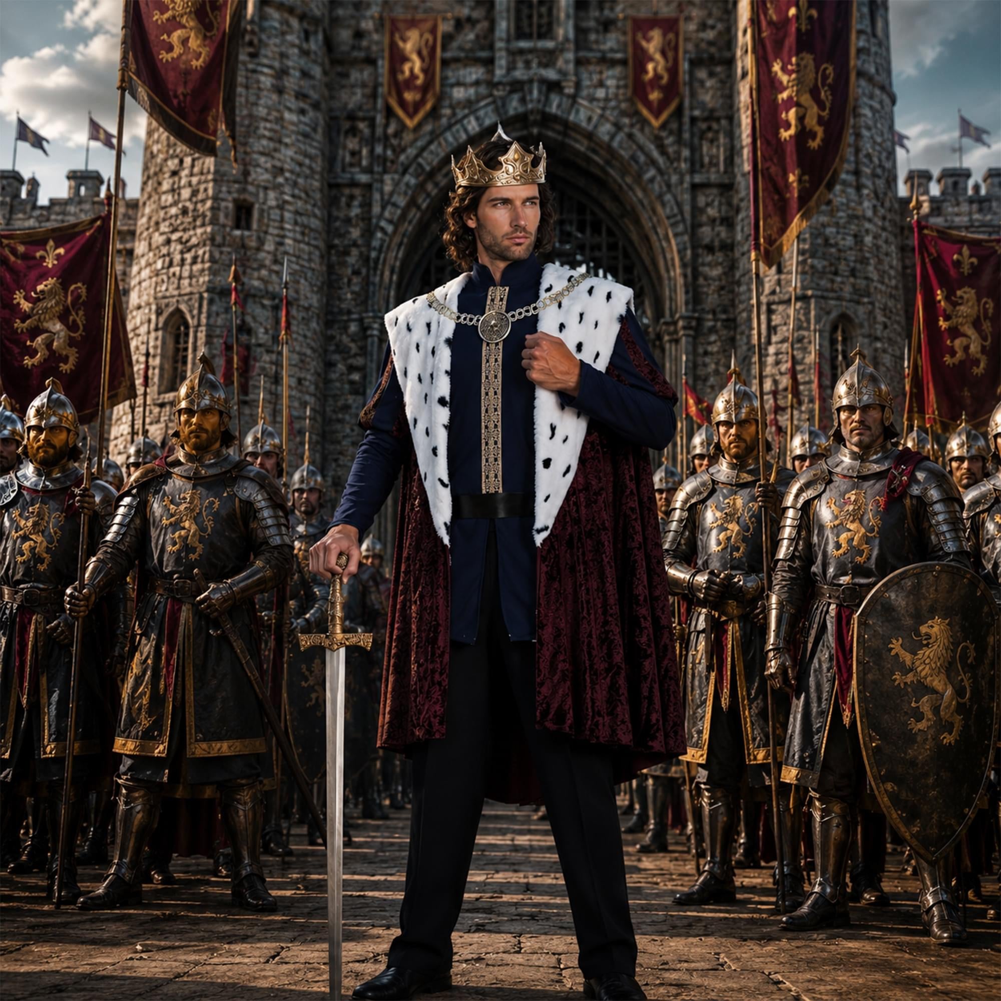 Royal Storybook King Costume