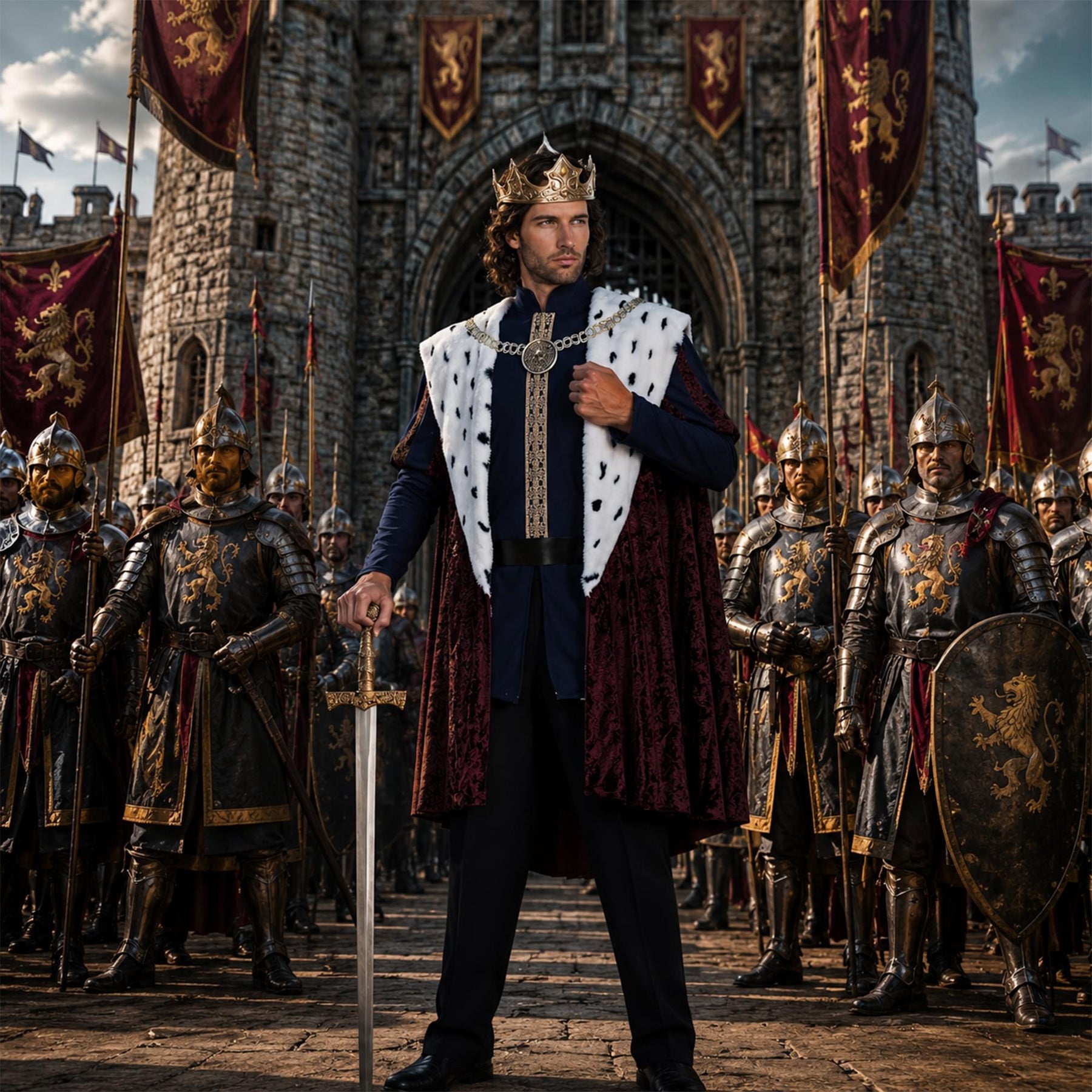 Royal Storybook King Costume