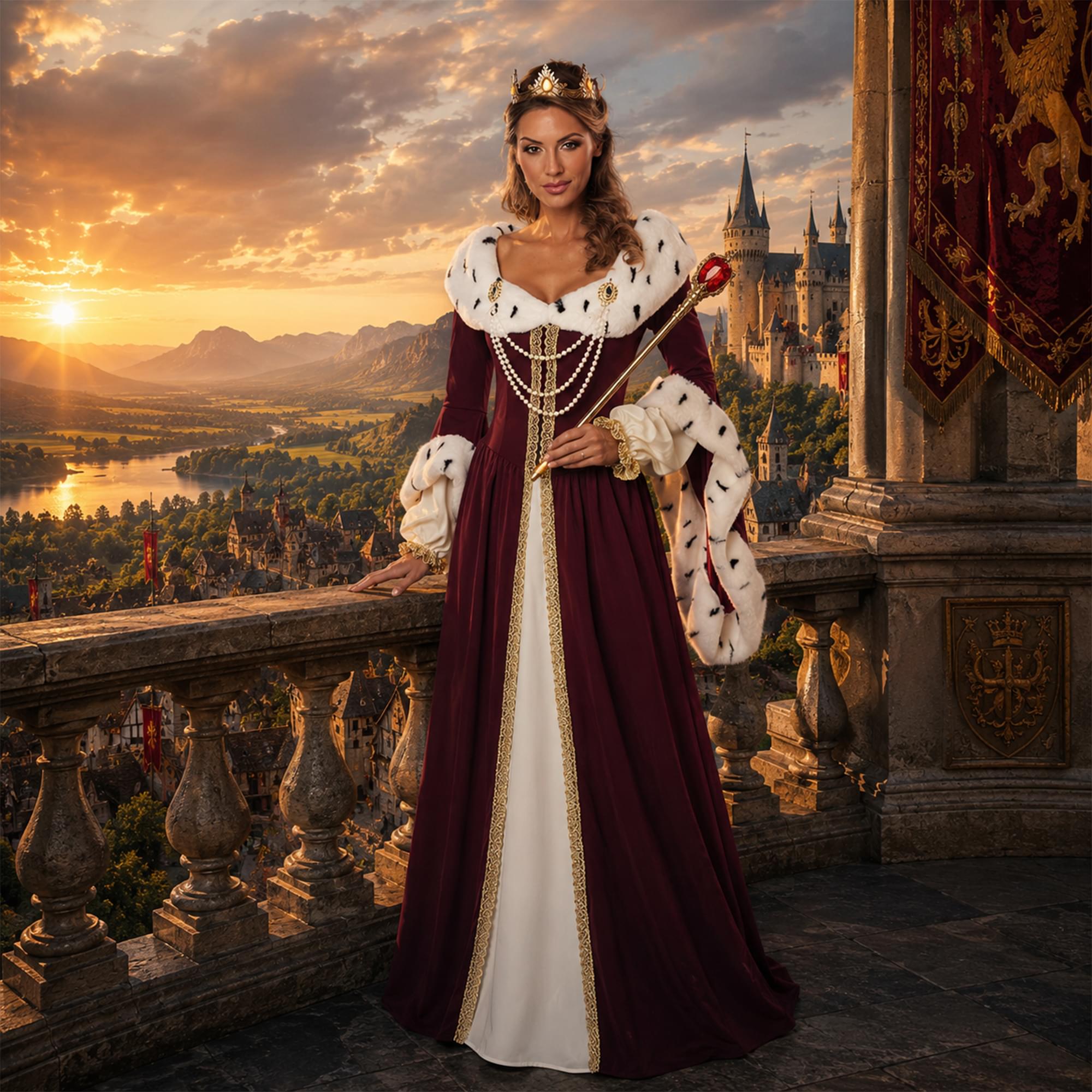 Royal Storybook Queen Costume