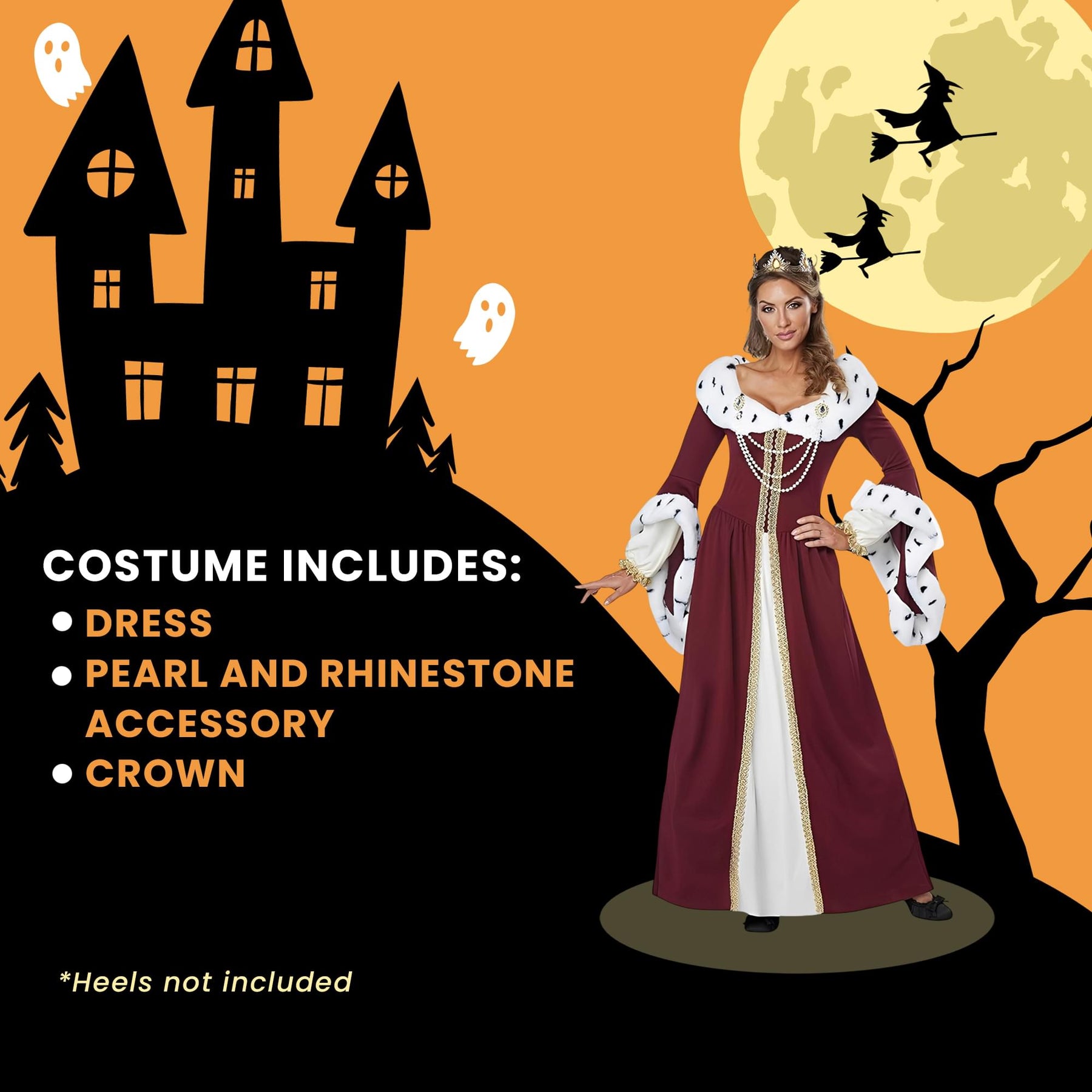 Royal Storybook Queen Costume