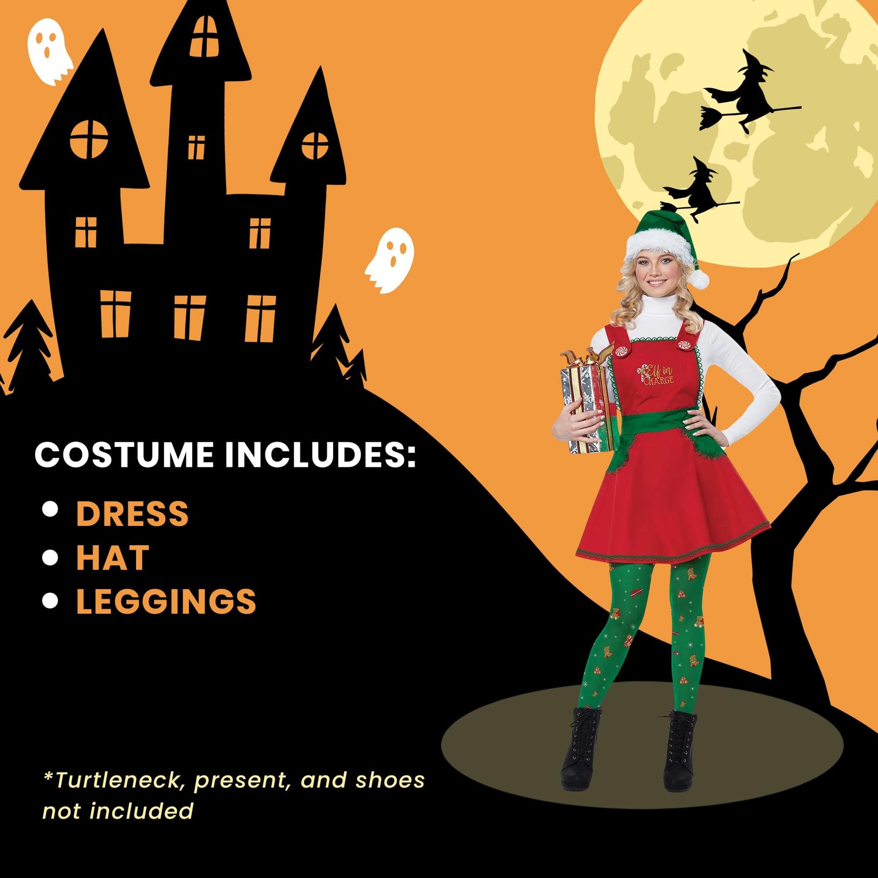 Elf In Charge Adult Costume