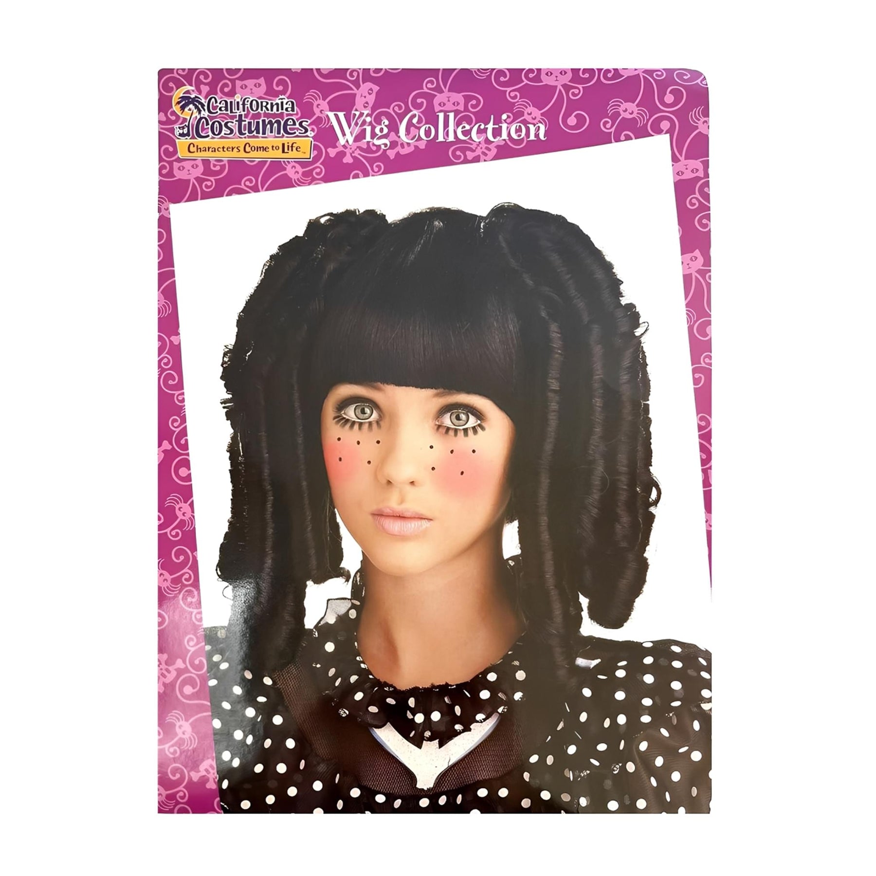 Baby Doll Curls With Bangs Costume Wig