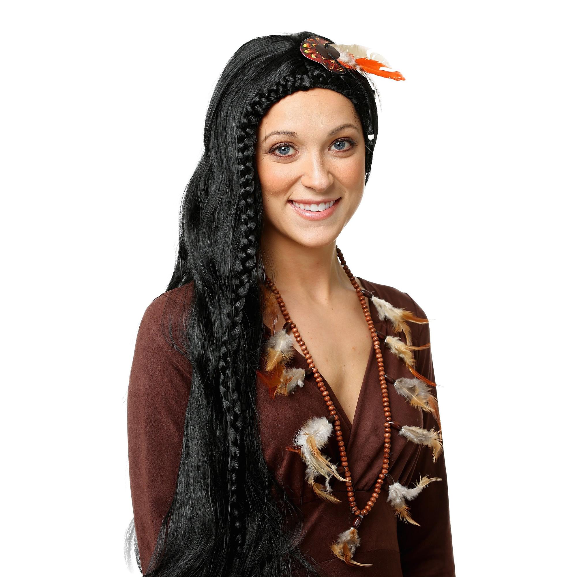 Adult Sexy Indian Princess Wig