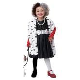 Dalmatian Diva / Toddler Black/White/Red