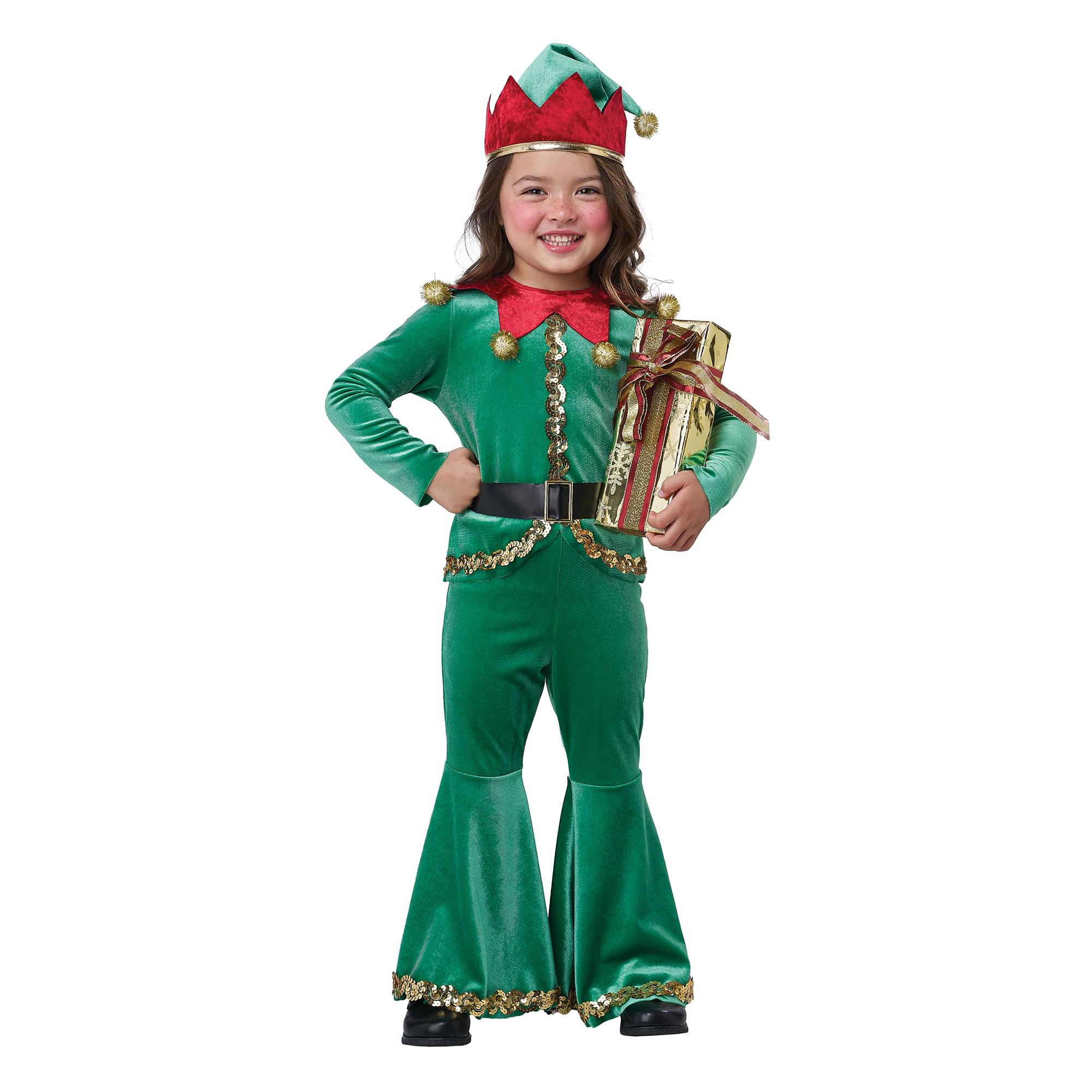 Jolly Christmas Elf Toddler Costume