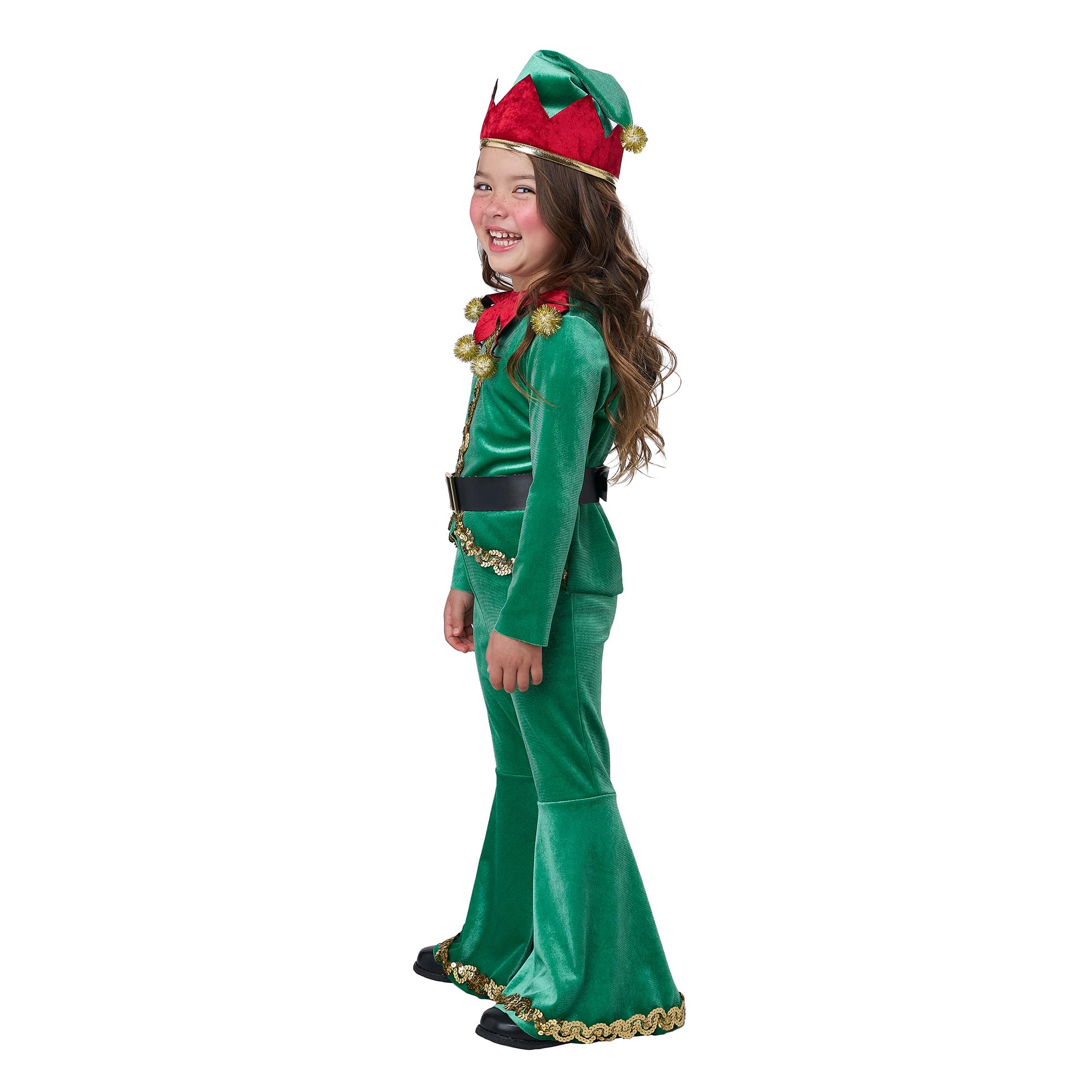 Jolly Christmas Elf Toddler Costume