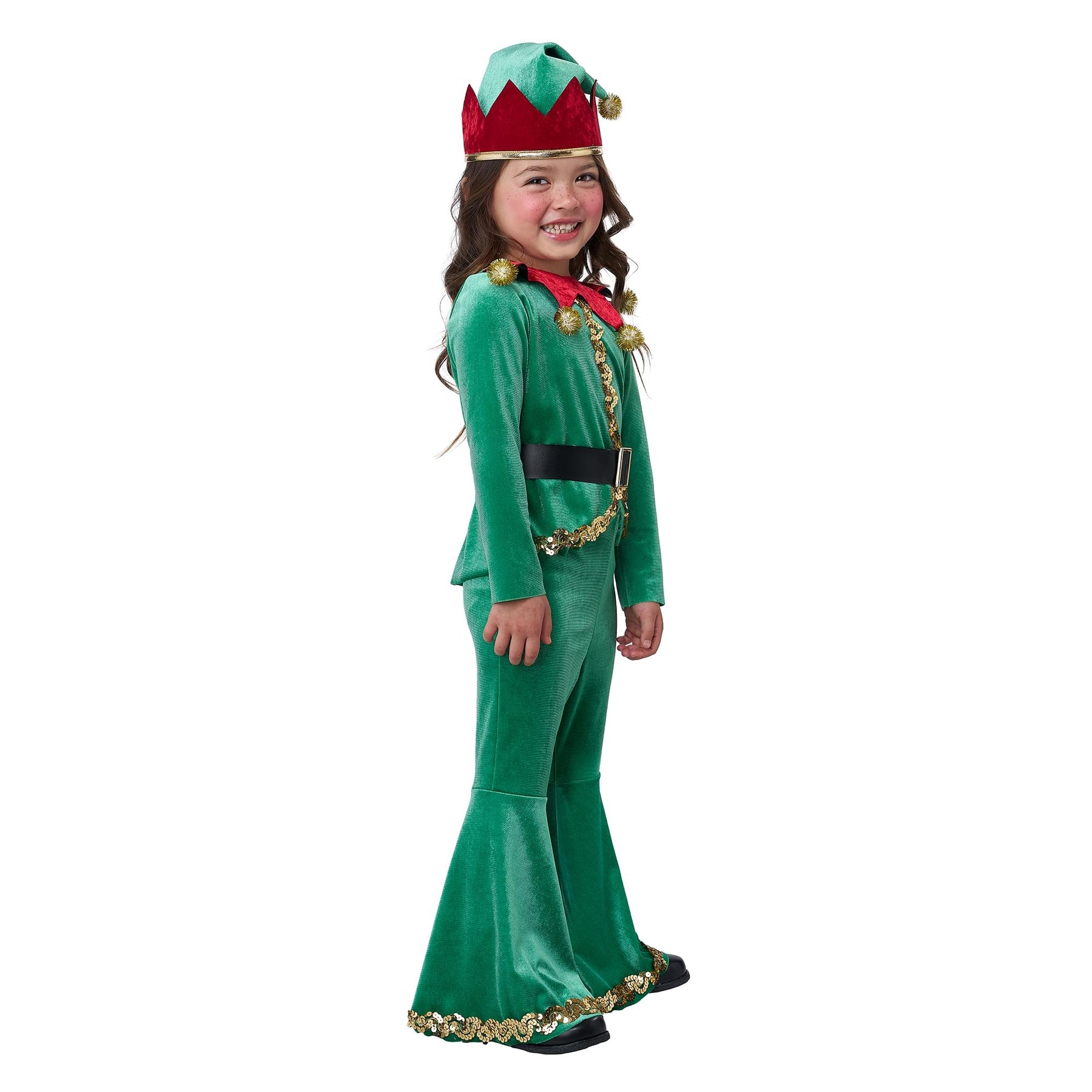 Jolly Christmas Elf Toddler Costume