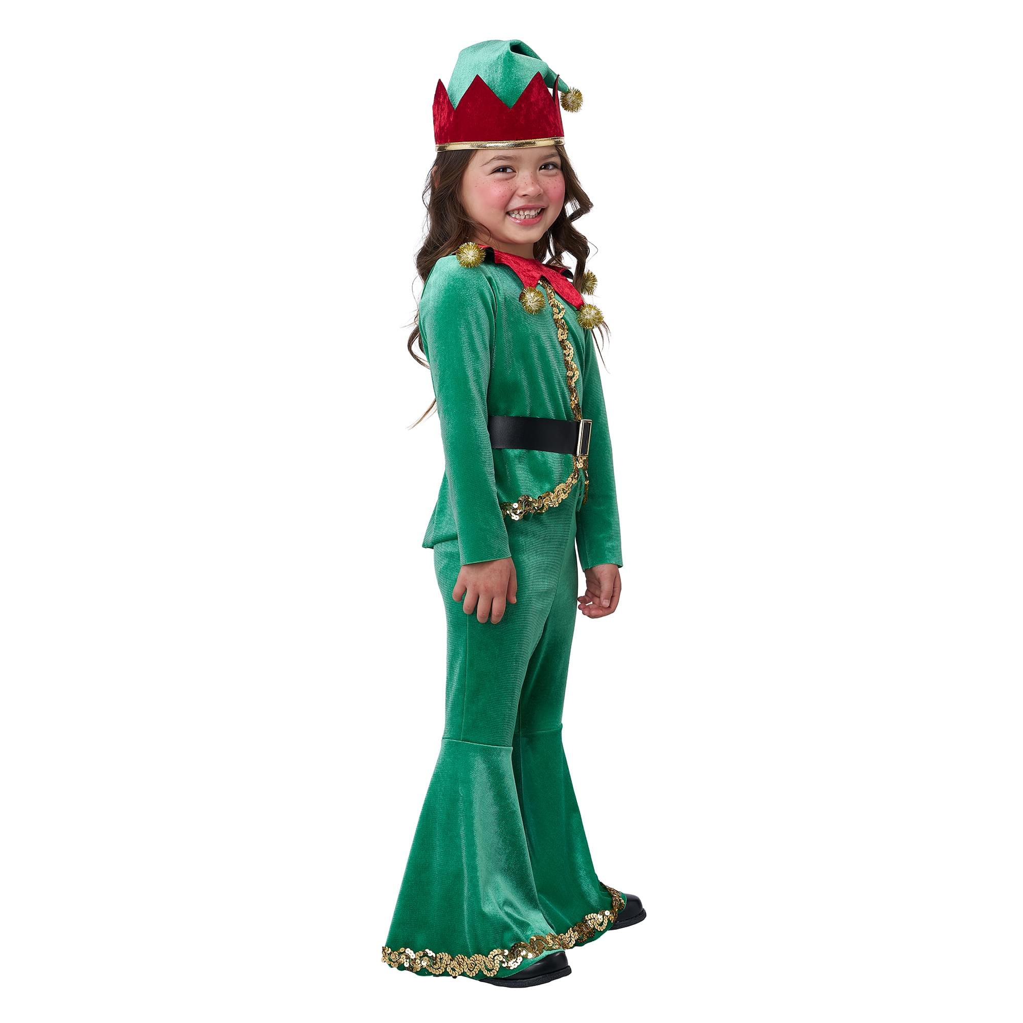 Jolly Christmas Elf Toddler Costume