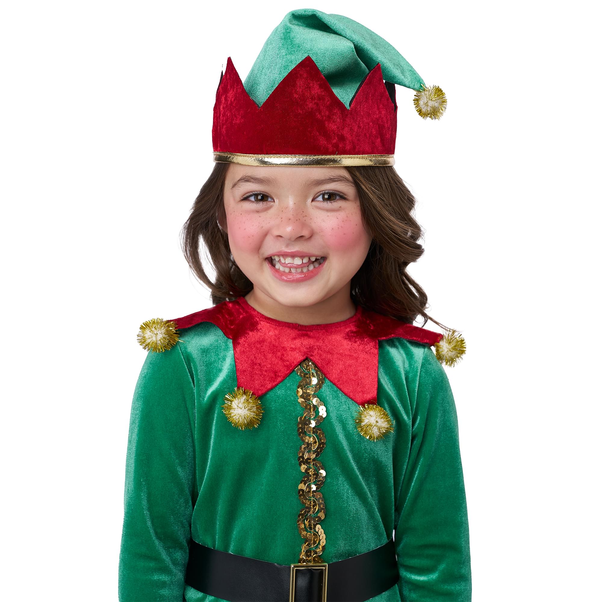 Jolly Christmas Elf Toddler Costume
